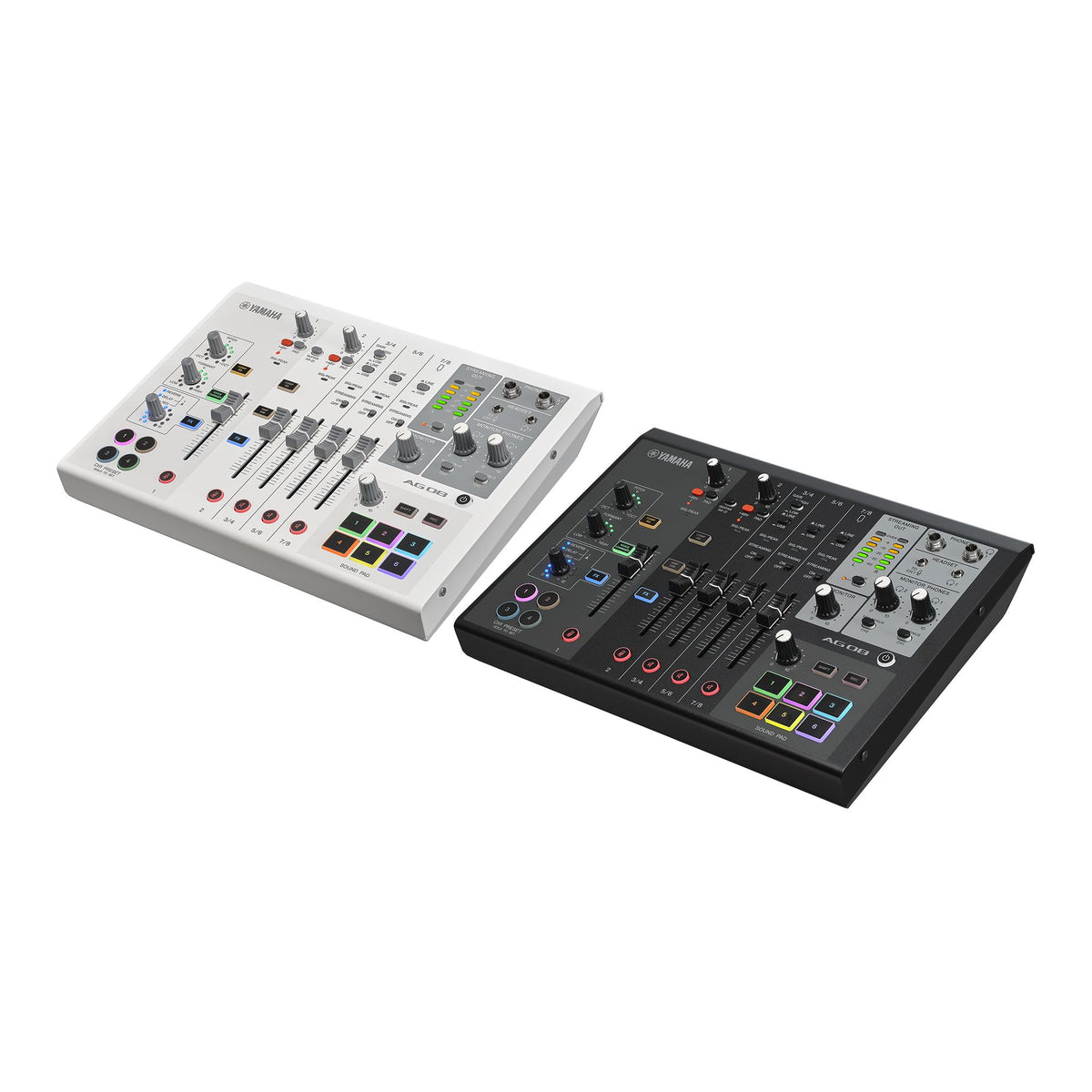 8-Channel Mixer/USB Interface for IOS/Mac/PC black finish