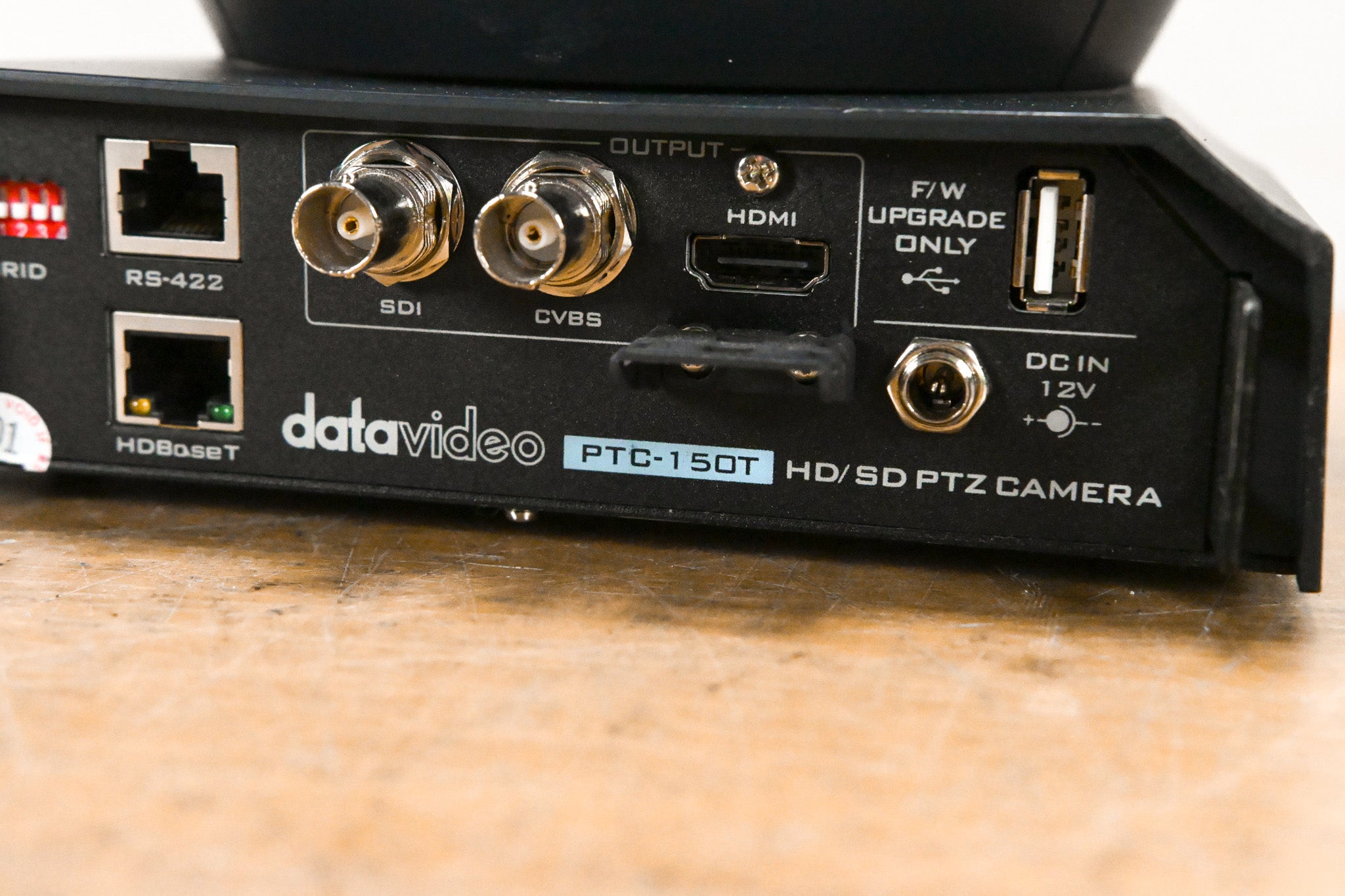 Datavideo PTC-150T HD/SD PTZ Video Camera with HDBaseT (NO POWER SUPPLY)