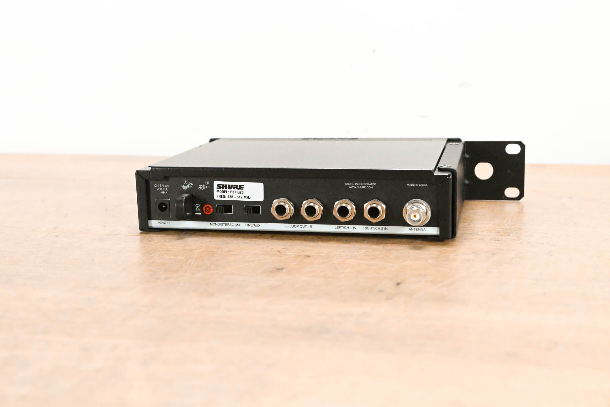 Shure PSM 300 Wireless IEM System G20 Range: 488-512 MHz (NO PSU)
