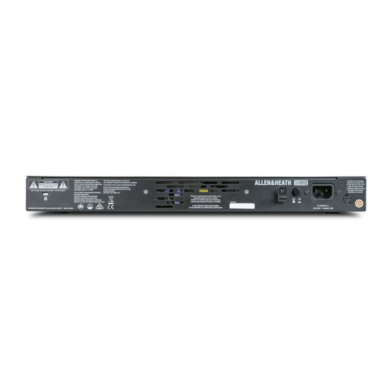Recessed rack ears for the DX012. Allows the DX012