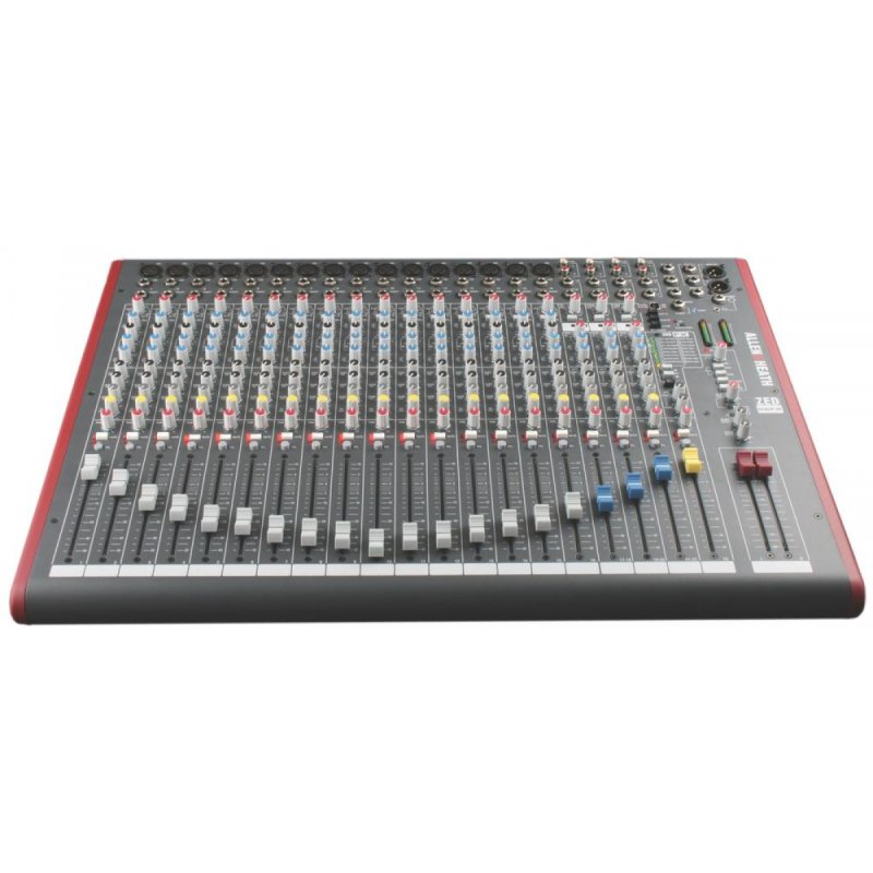 16 mic/line+ 4 stereo, 4 aux sends, 3 band swept m