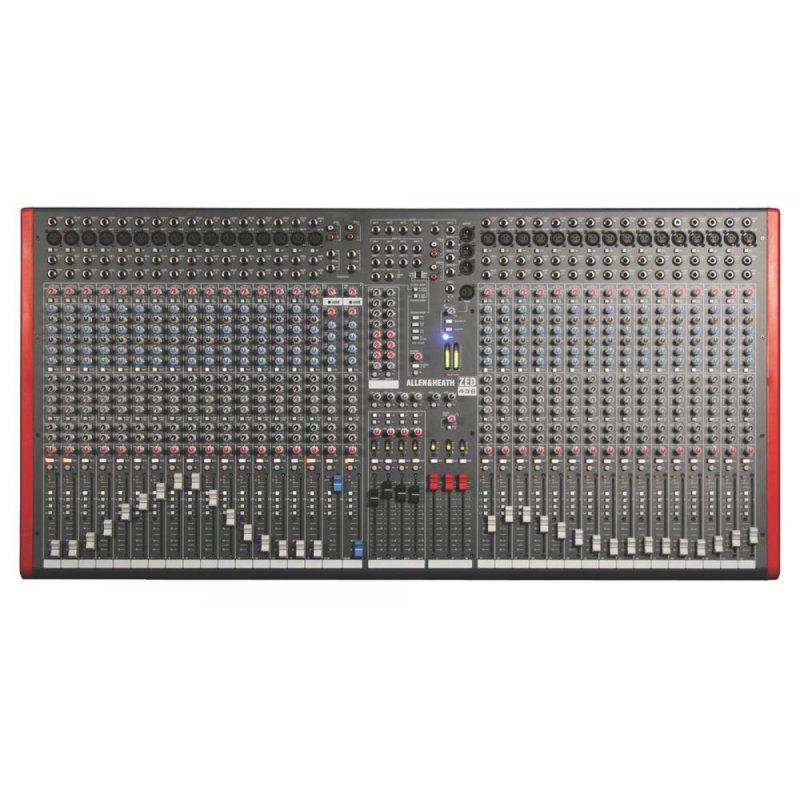 4-Buss Mixer 32 Mic/Line + 2 Dual Stereo Ch., 4 ba