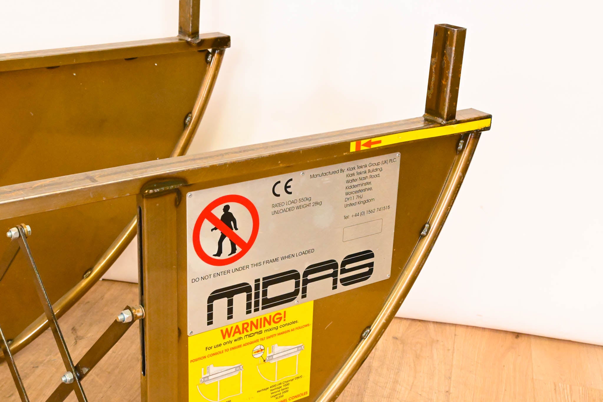 Midas Easy Tilt Mixing Console Stand