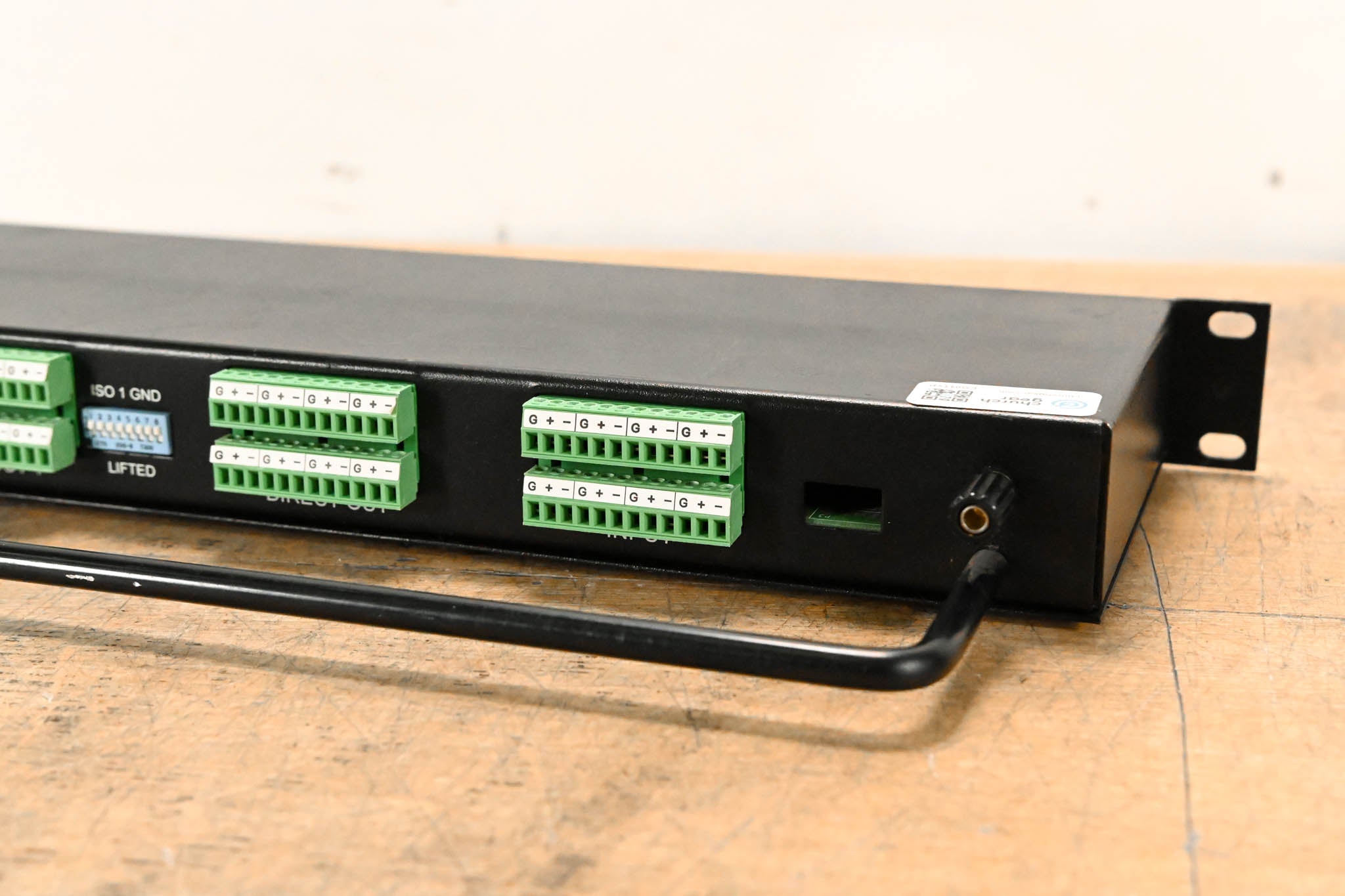 Whirlwind SPC83 8-Channel Mic Splitter w/ 1 Direct & 2 Isolated Outputs