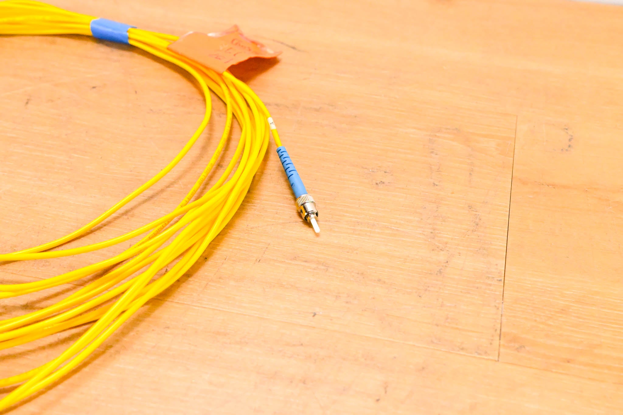 Corning SMF-28 Ultra Single Mode Simplex Fiber Cable - 30'