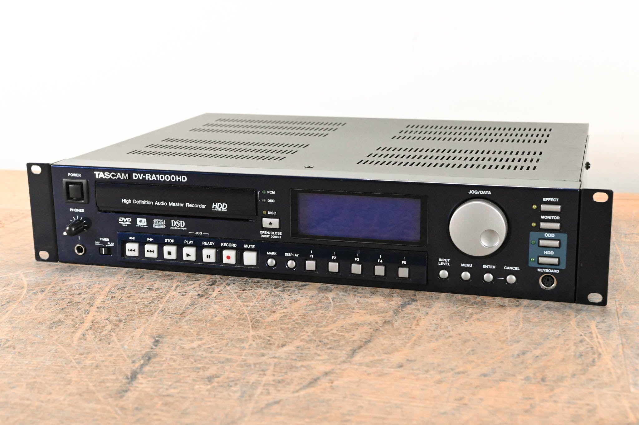 TASCAM DV-RA1000HD High-Definition CD, DVD, and Hard Drive Recorder