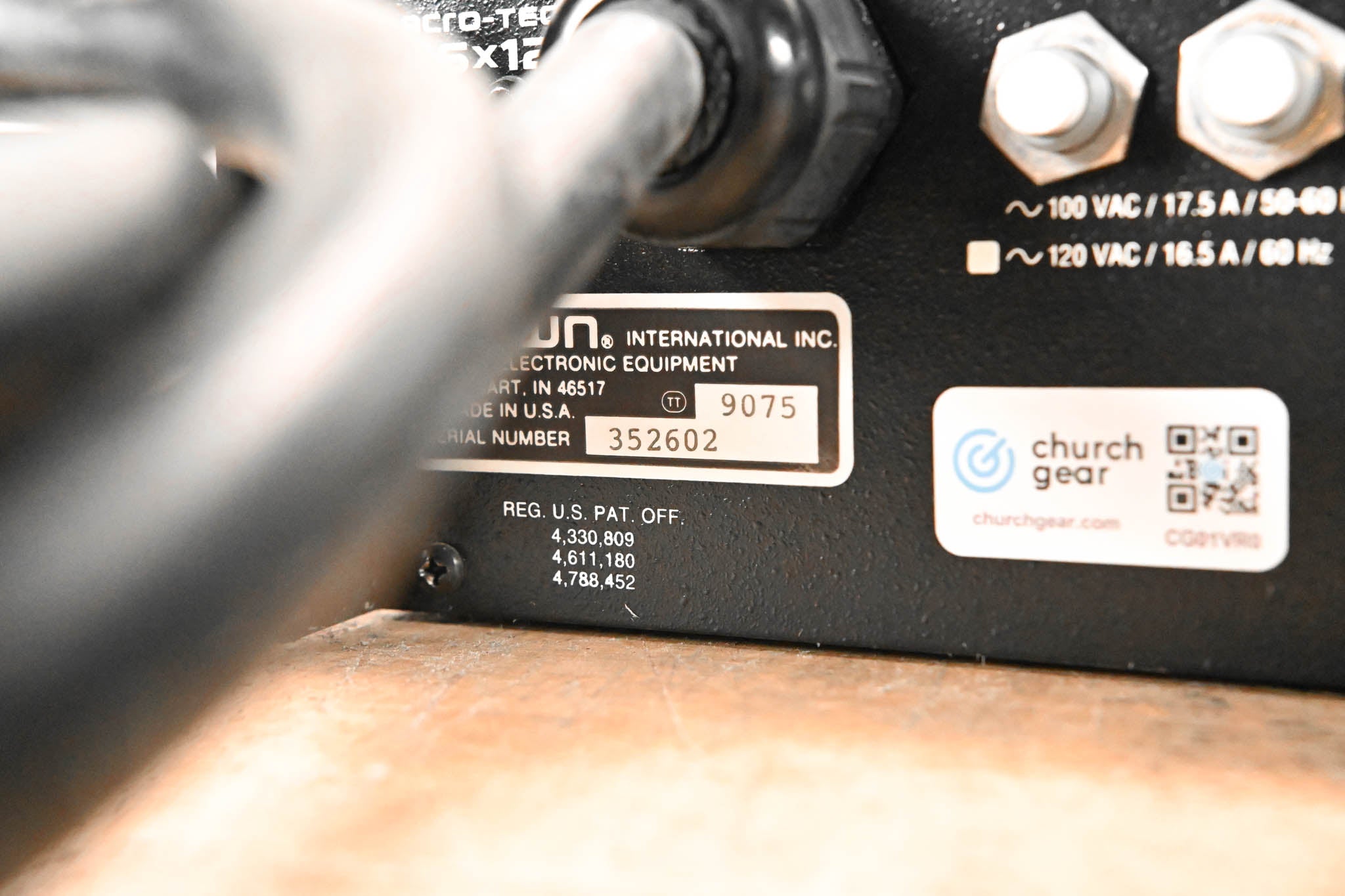 Crown Macro-Tech 36x12 2-Channel Power Amplifier