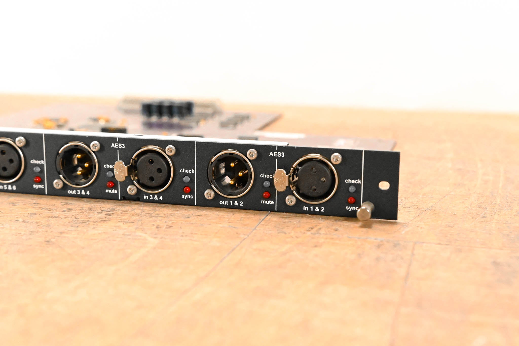Midas DL443 Analog 8 Input, 8 Output Card with 1/4" TRS Connectors