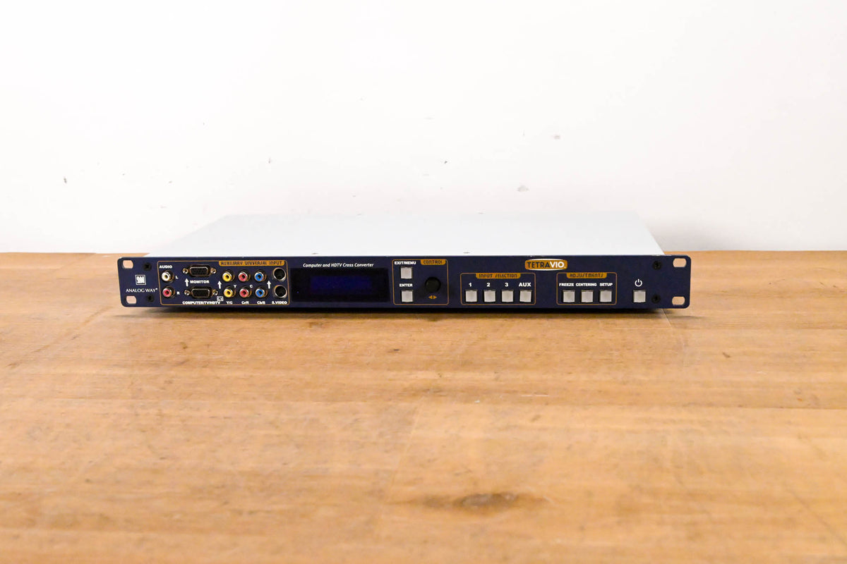 Analog Way TVC401 Tetra-VIO Universal Converter and A/V Switcher