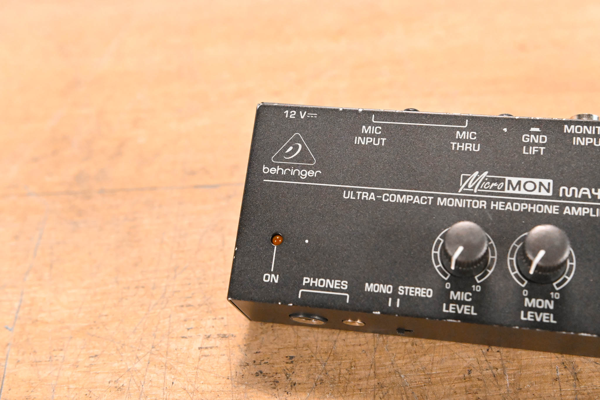 Behringer MicroMON MA400 Monitor Headphone Amplifier (NO POWER SUPPLY)