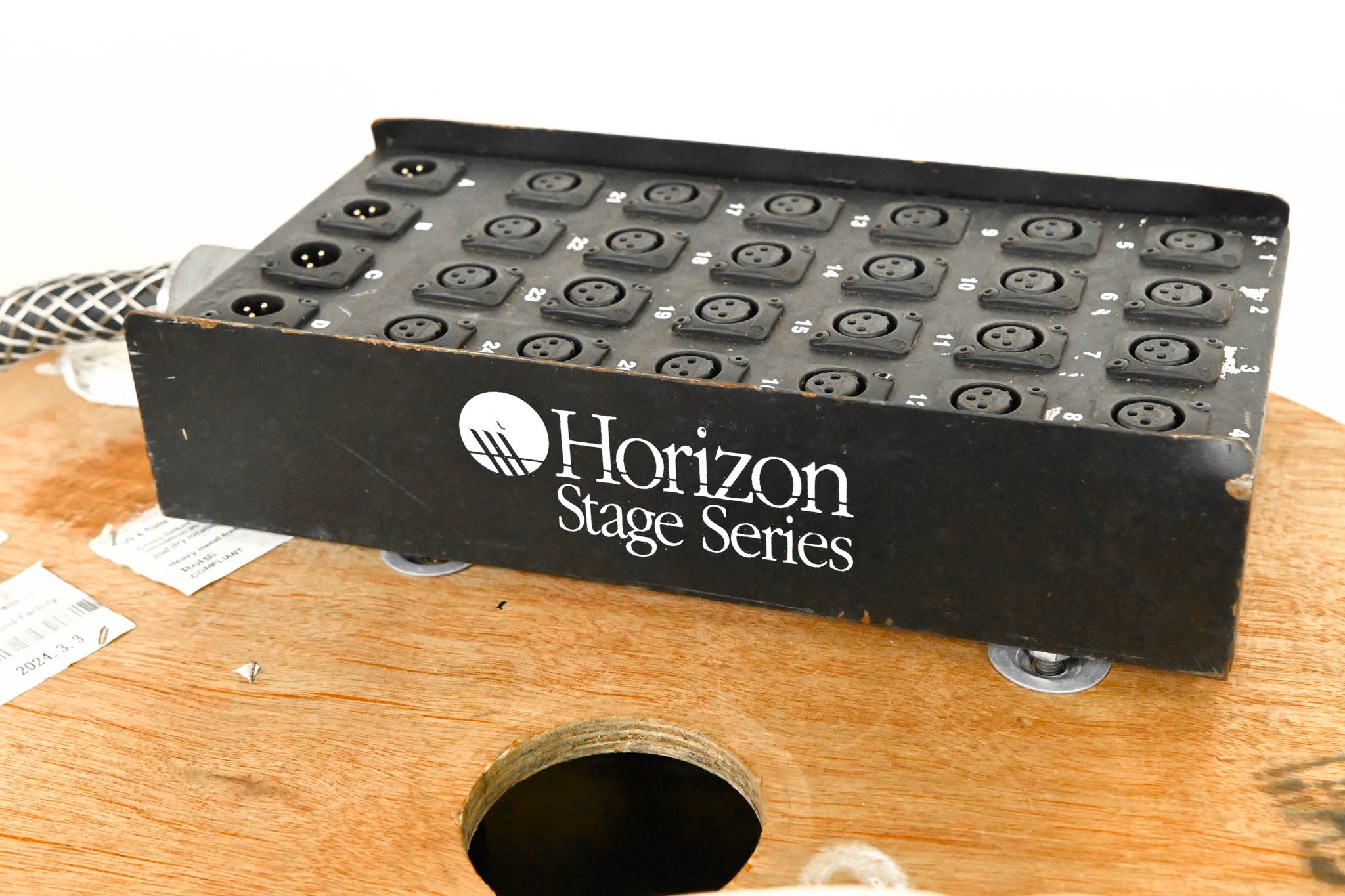 Horizon Stage Series 24x4 XLR Stage Snake - 100 ft