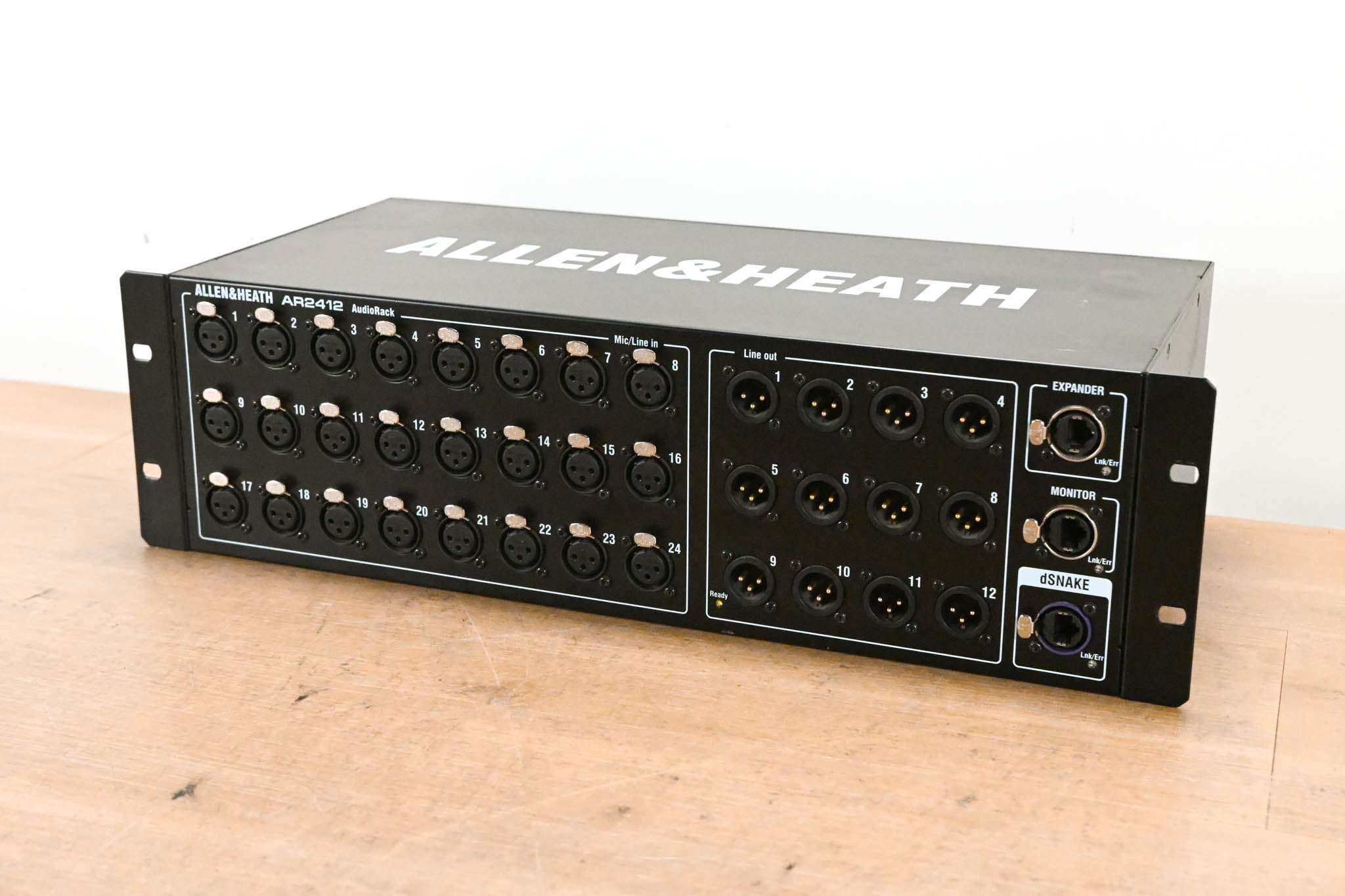 Allen & Heath AR2412 24x12 AudioRack for Qu, Avantis, and SQ Mixers