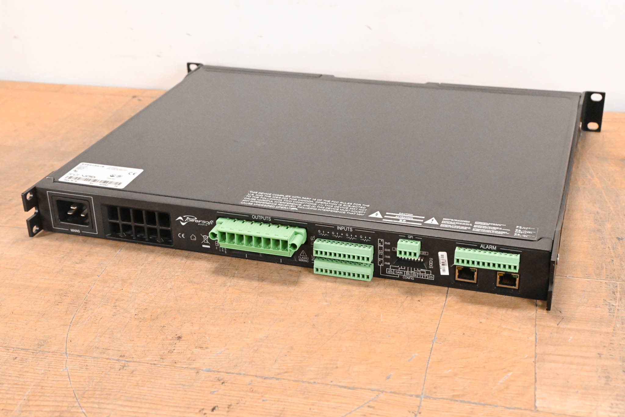 Void Bias Q2 4-Channel DSP Power Amplifier w/ Dante