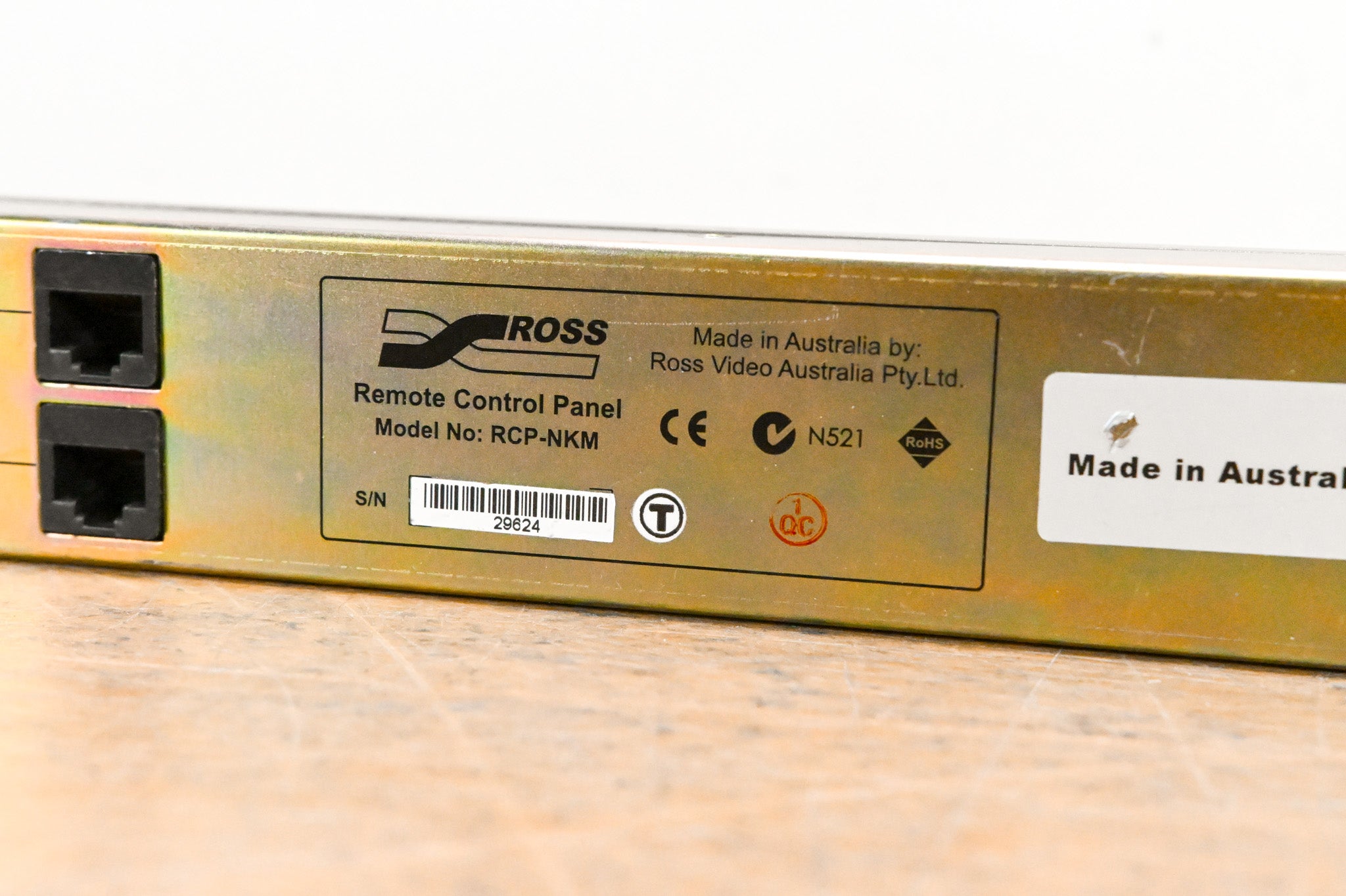 Ross RCP-NKM 1RU Remote Control Panel (NO POWER SUPPLY)