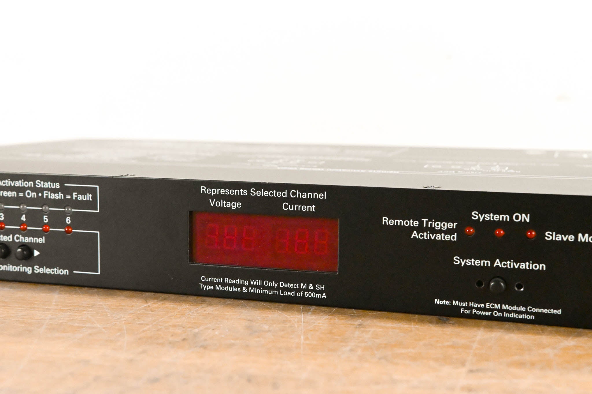Atlas Sound ECS-6RM AC Sequence Controller and Monitor (NO POWER SUPPLY)