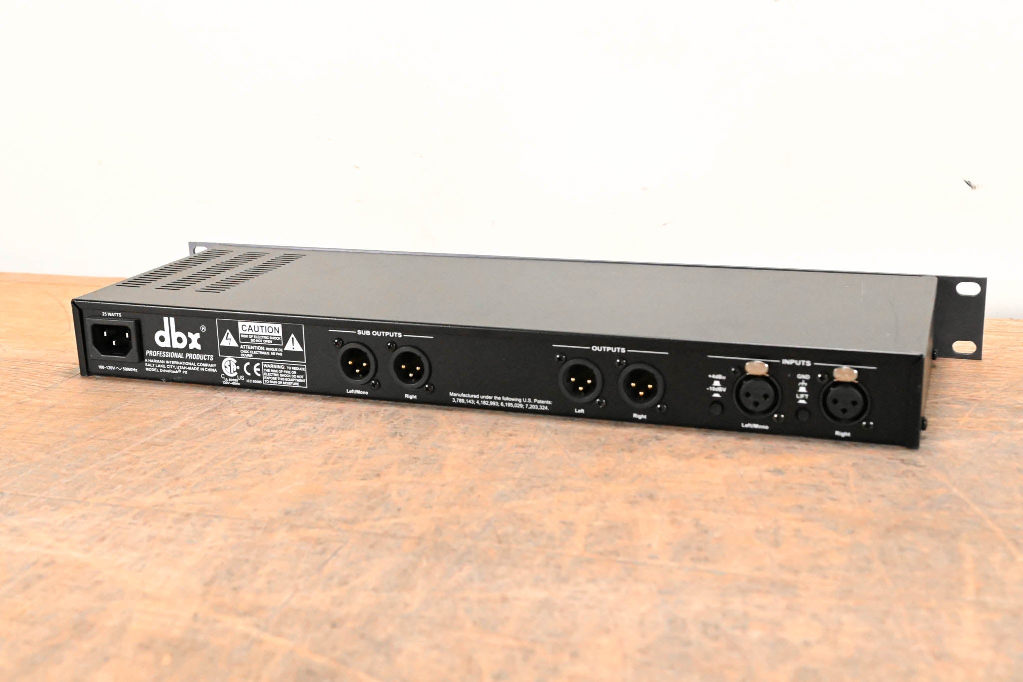 dbx DriveRack PX Powered Speaker Optimizer