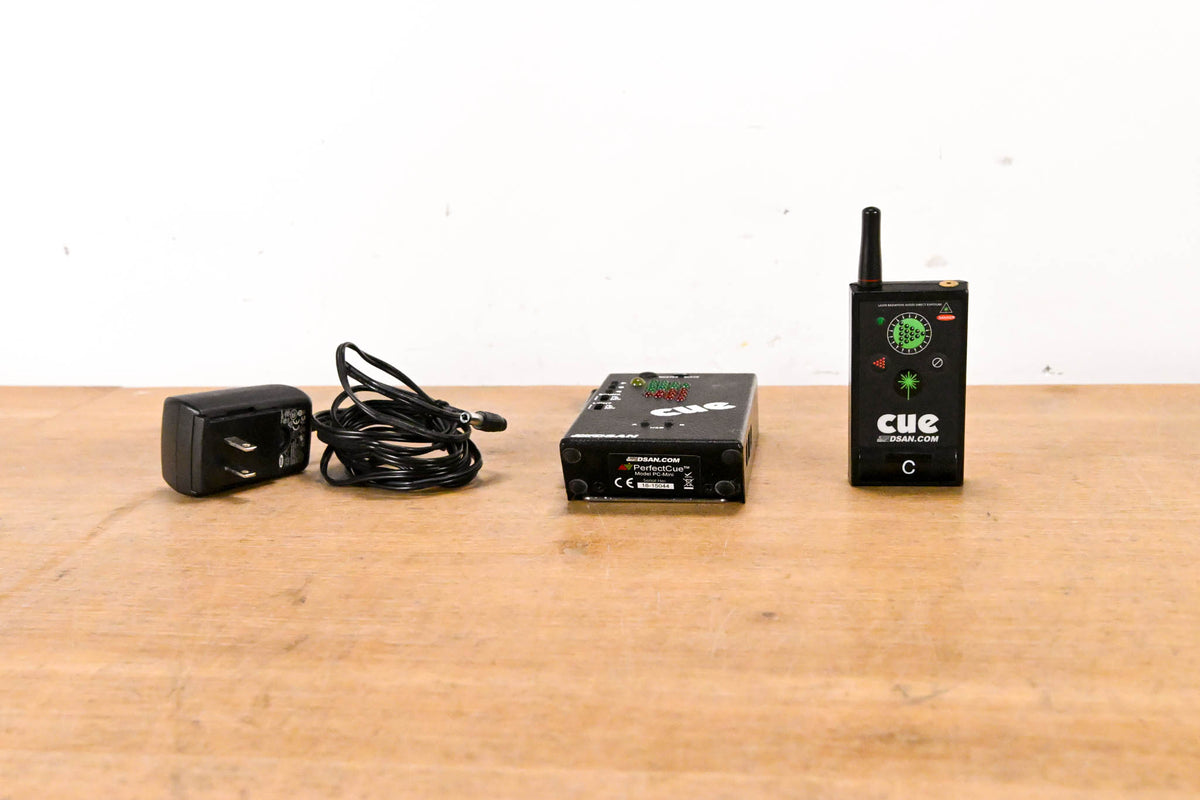 DSan PerfectCue Mini with 4-Button Transmitter and Green Laser Pointer