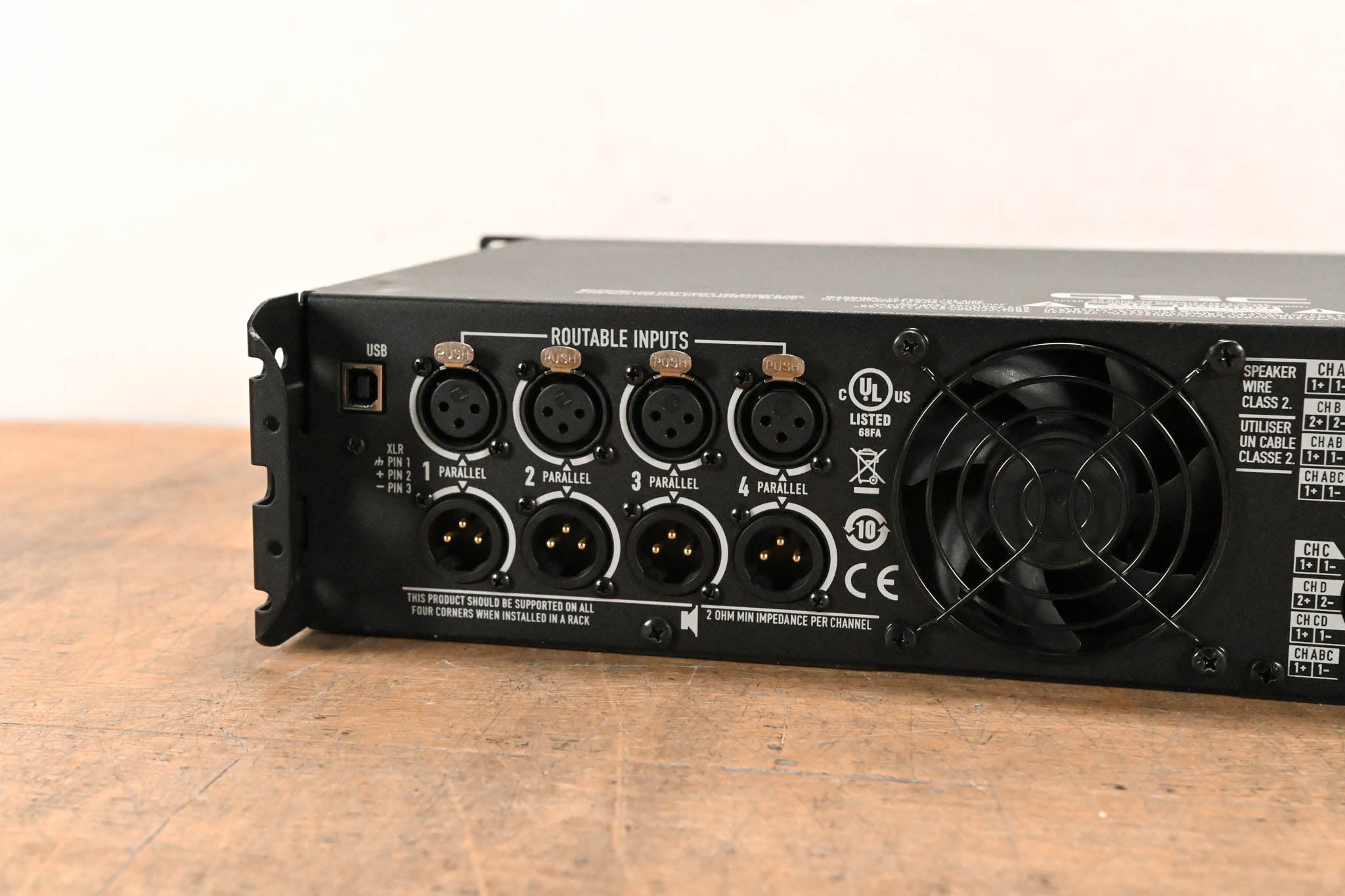 QSC PLD4.2 Four-Channel Power Amplifier with DSP