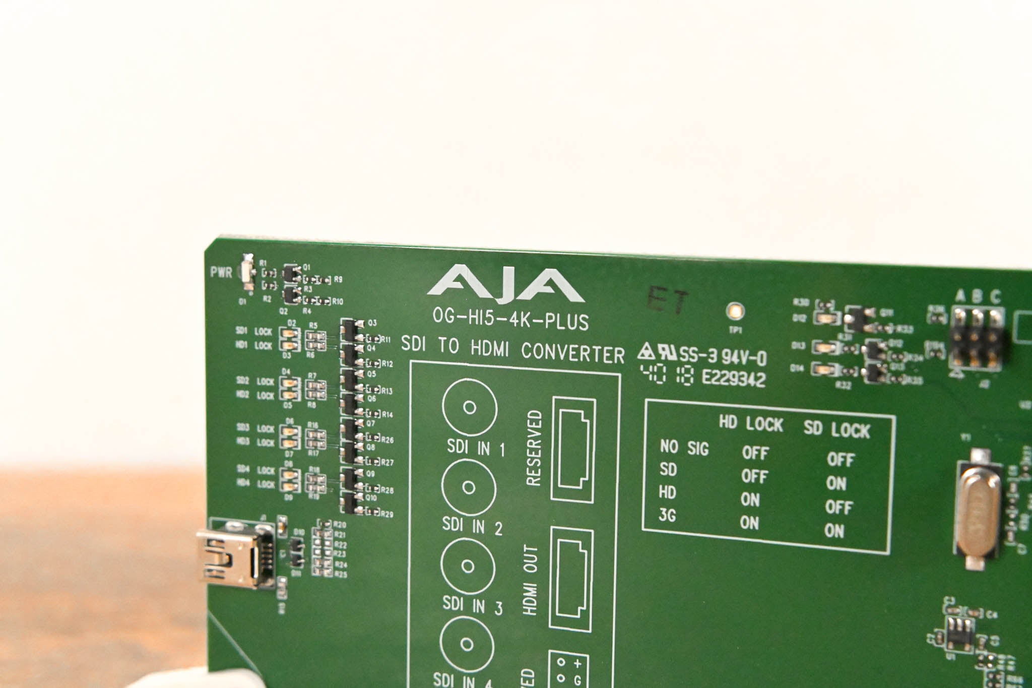 AJA OG-HI5-4K-PLUS openGear SDI to HDMI Converter