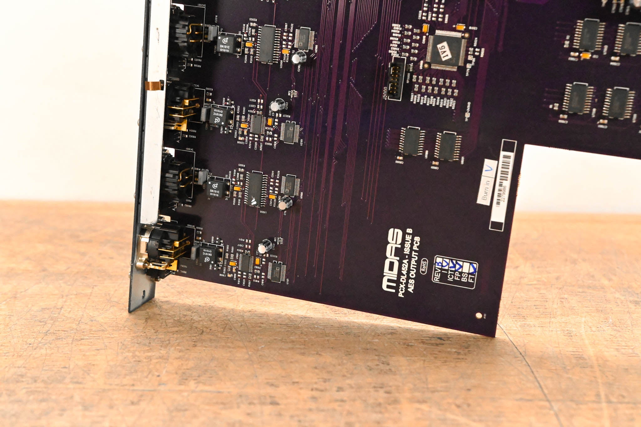 Midas DL452 AES3 Digital 8 Input, 8 Output Card