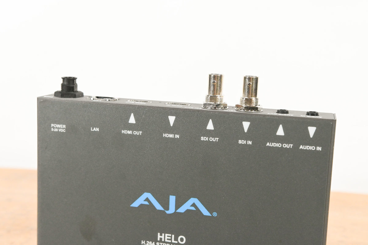AJA HELO H.264 Streamer and Recorder (NO POWER SUPPLY)