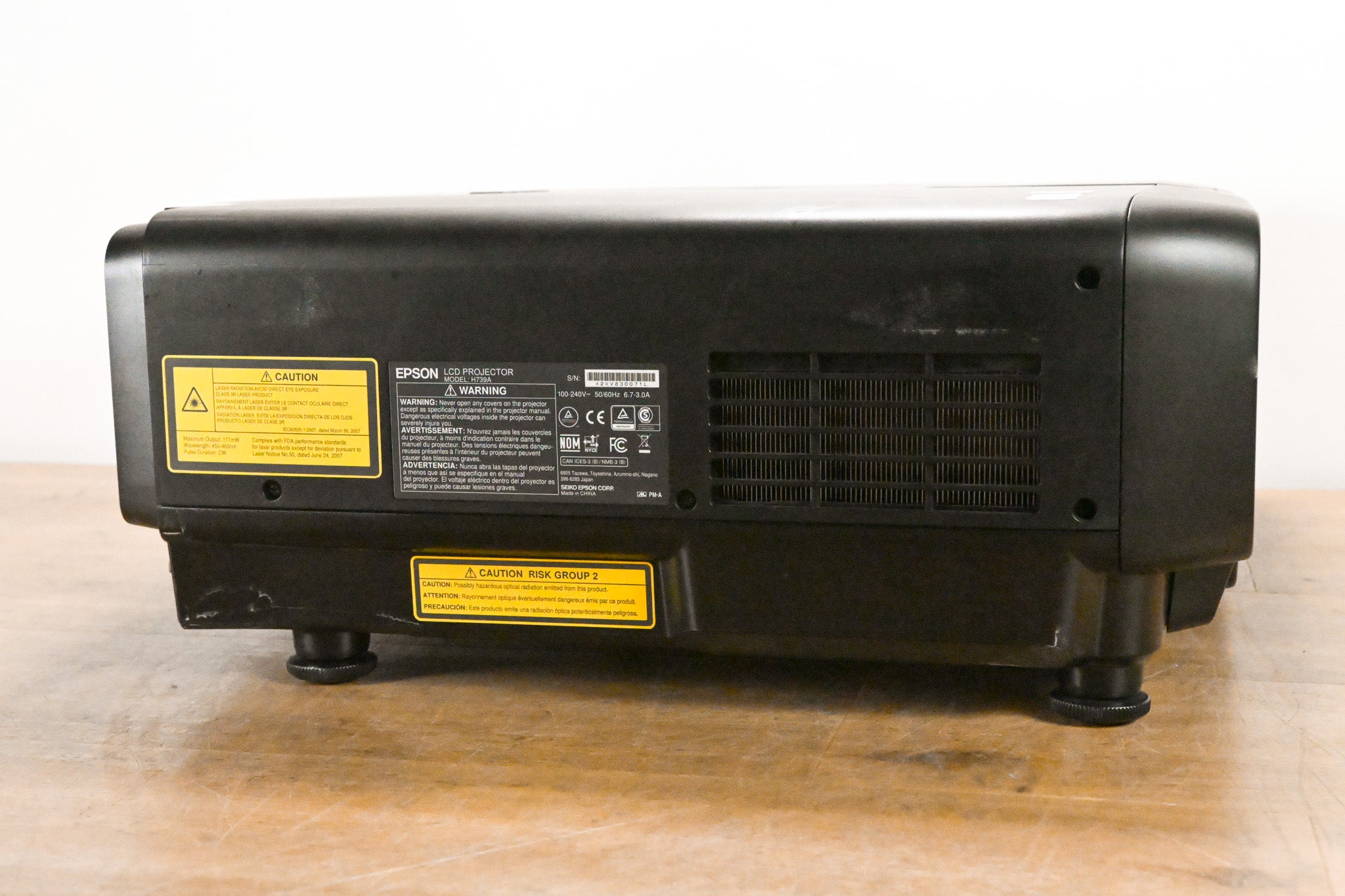 Epson Pro L1405U 8,000-Lumen Laser WUXGA 3LCD Projector w/ Lens