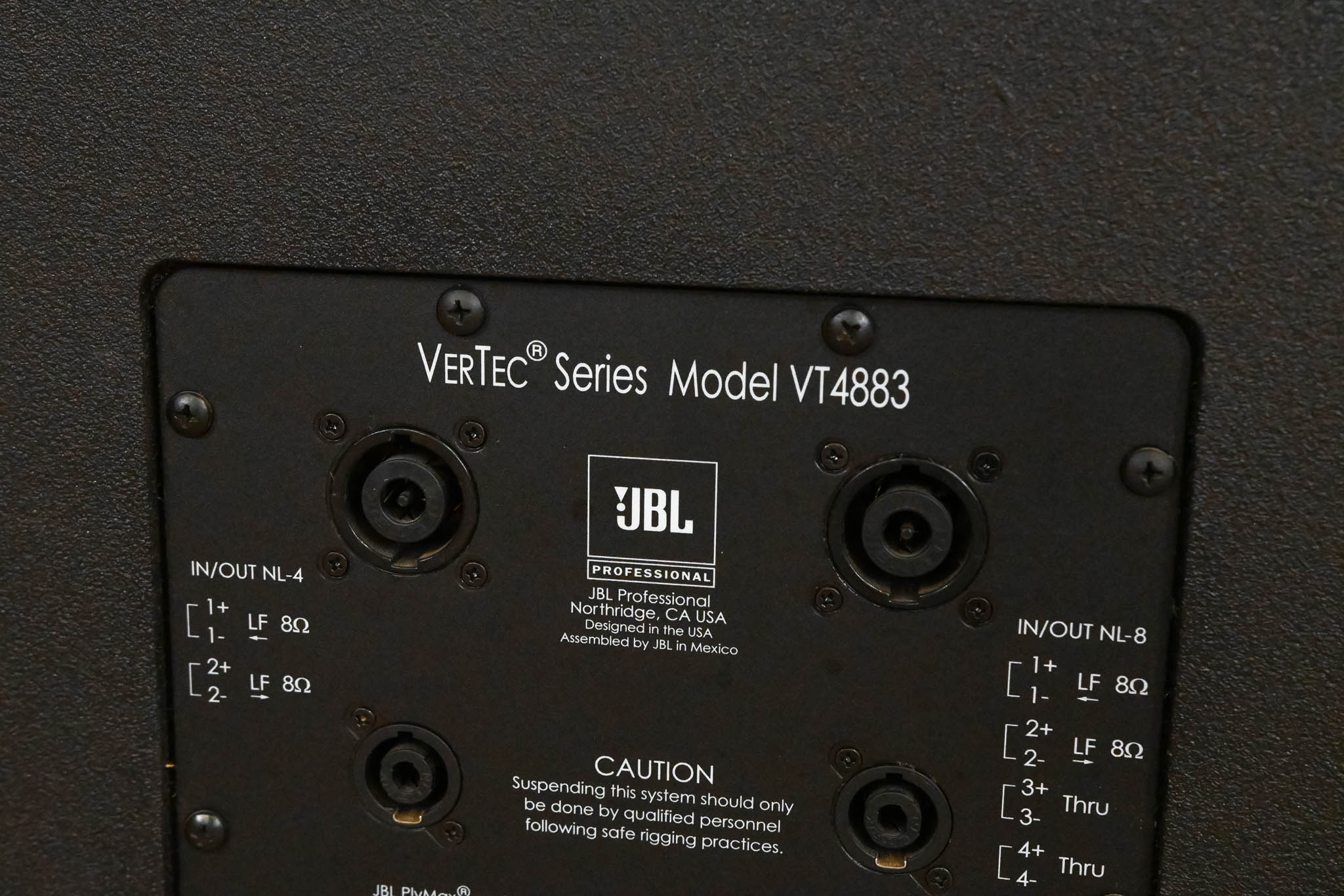 JBL VT4883 Subcompact Dual 12" Cardioid-Arrayable Subwoofer