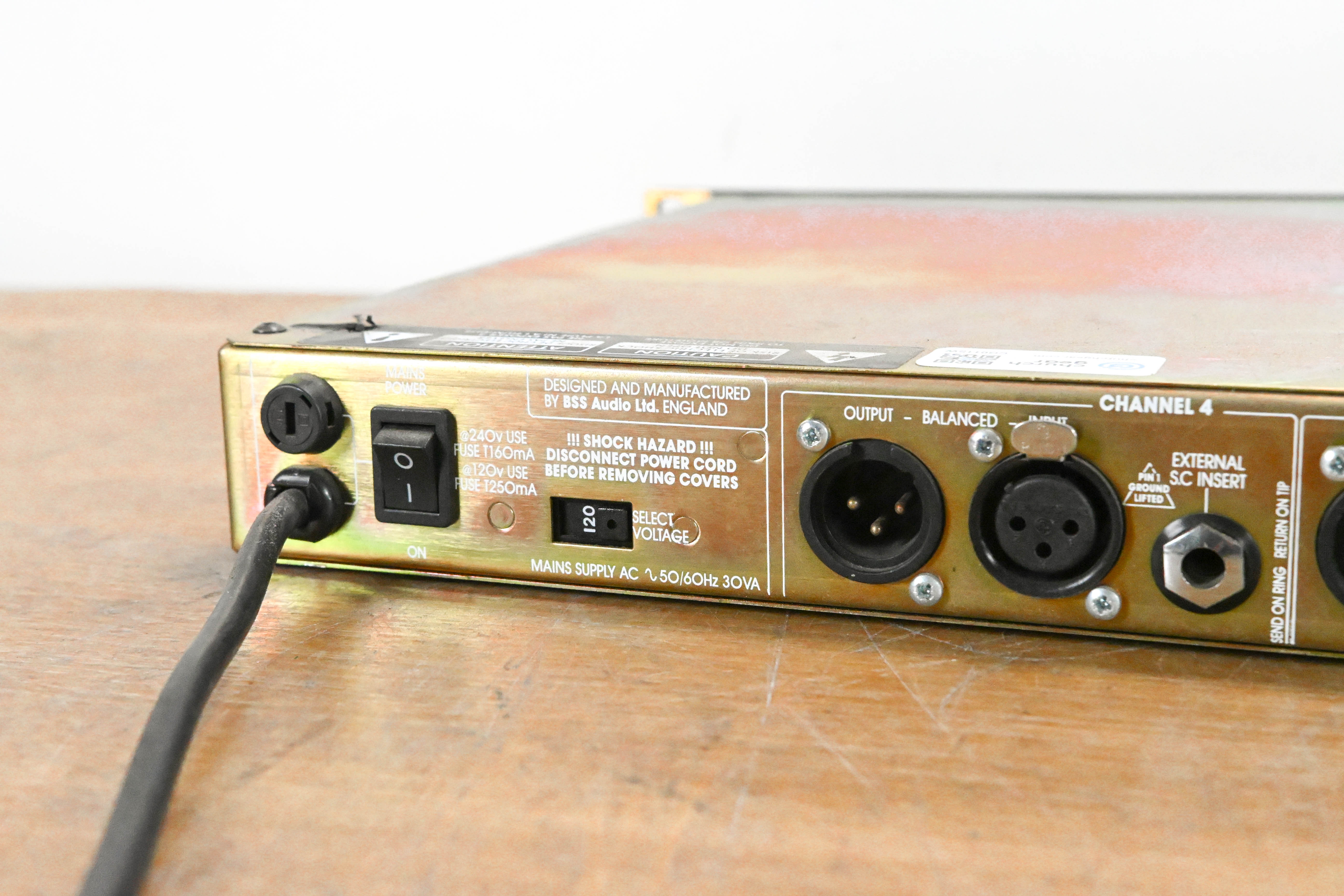 BSS DPR-404 4-Channel Compressor/De-Esser