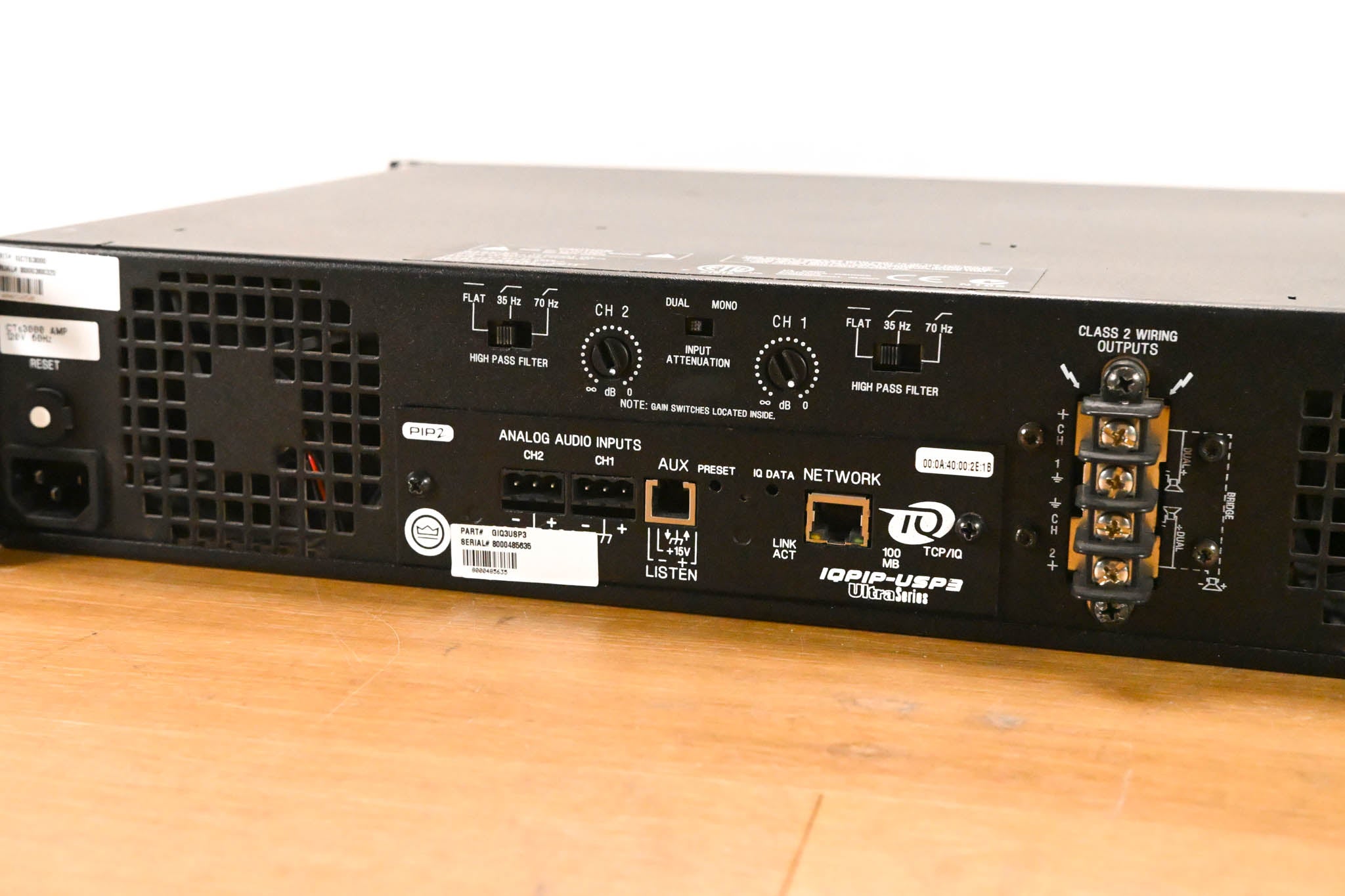 Crown CTs 3000 Two-Channel 1500W Power Amplifier