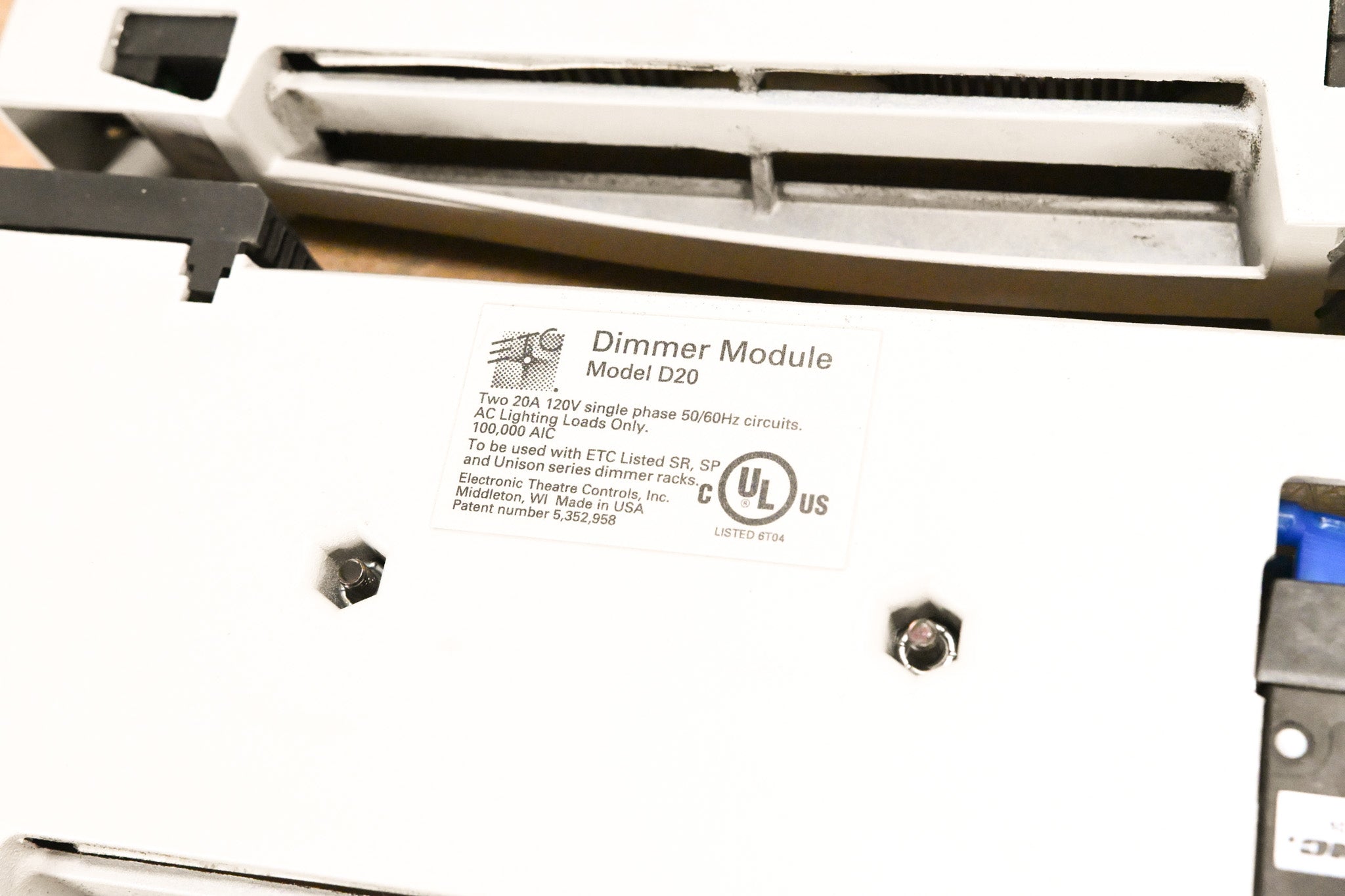 ETC D20 Dual 20A Dimmer Module (Pack of 4)