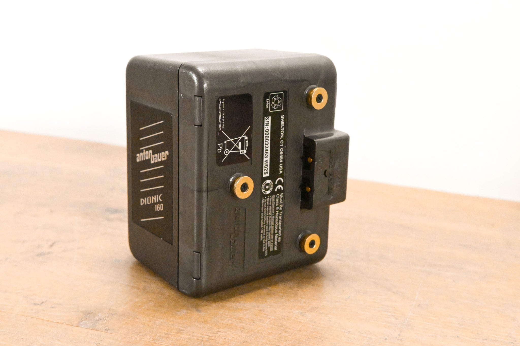 Anton Bauer Dionic 160 Interactive 2000 160Wh Gold-Mount Battery