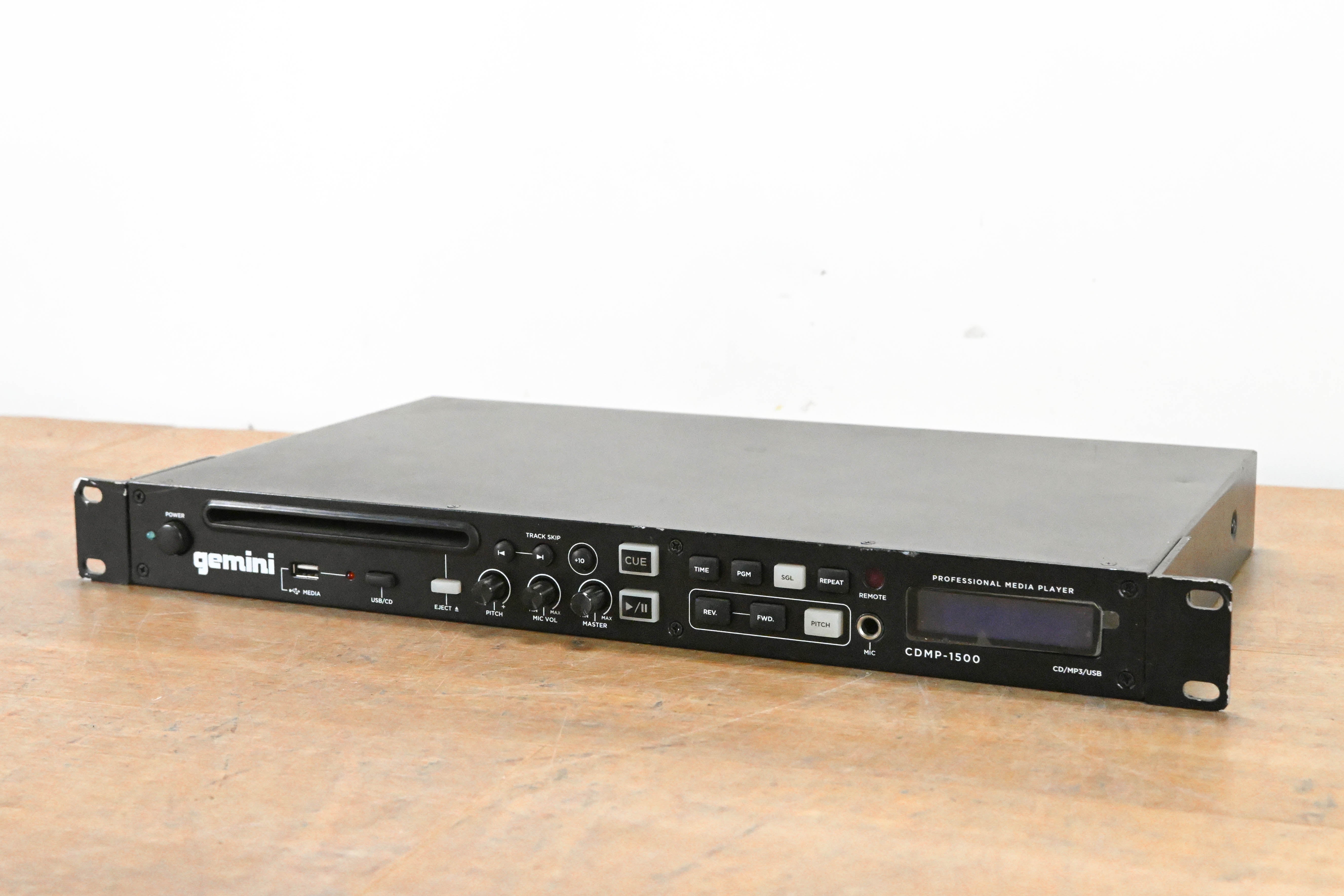 Gemini CDMP-1500 Rackmount CD and USB Media Player
