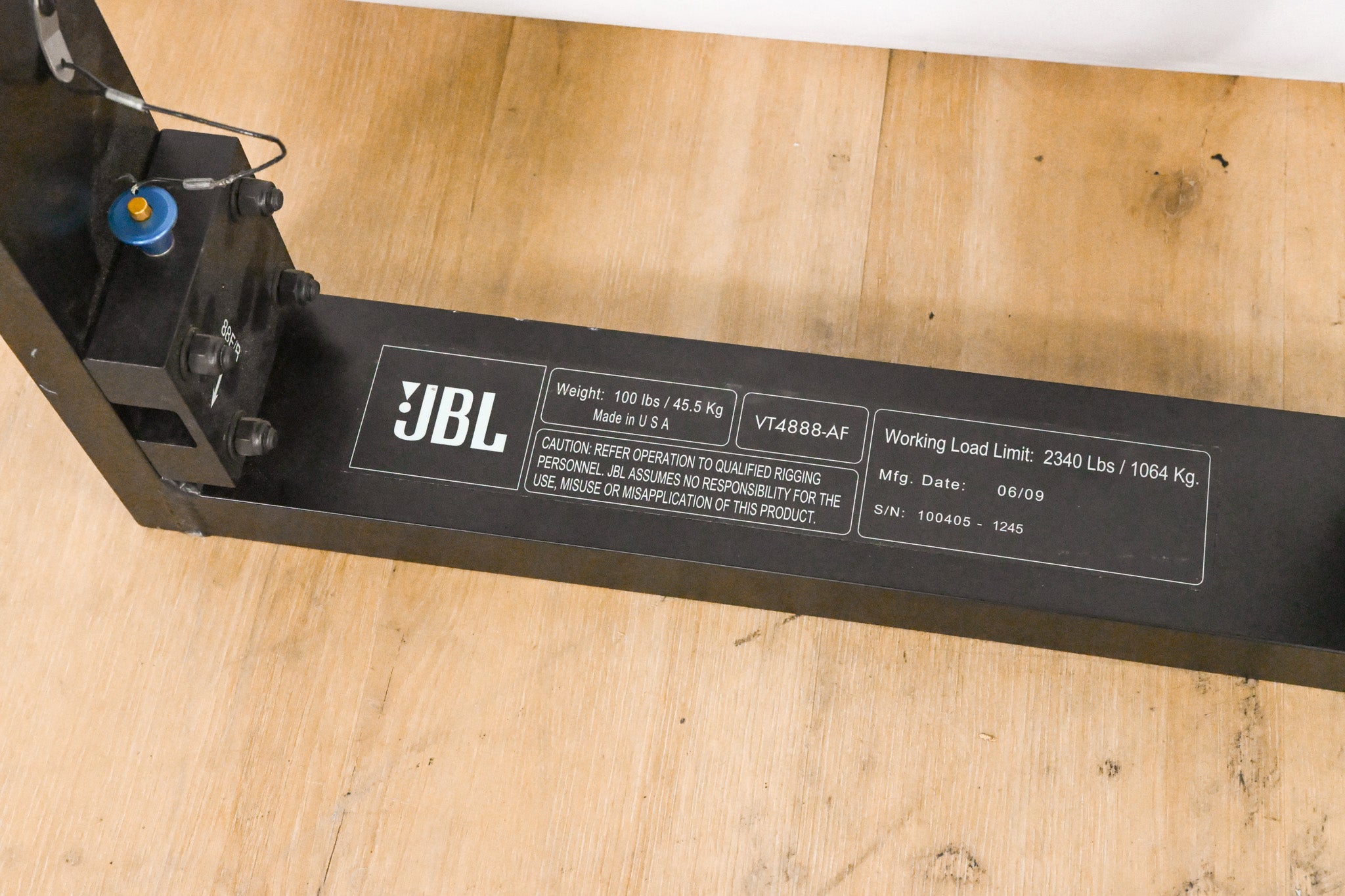 JBL VT4888-AF Array Frame for VT Systems