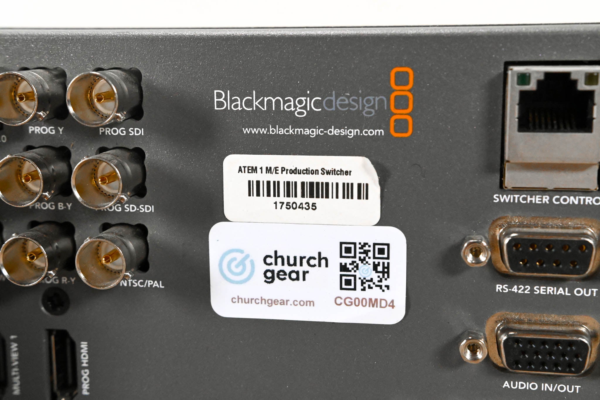 Blackmagic Design ATEM 1 M/E Production Switcher (NO POWER SUPPLY)