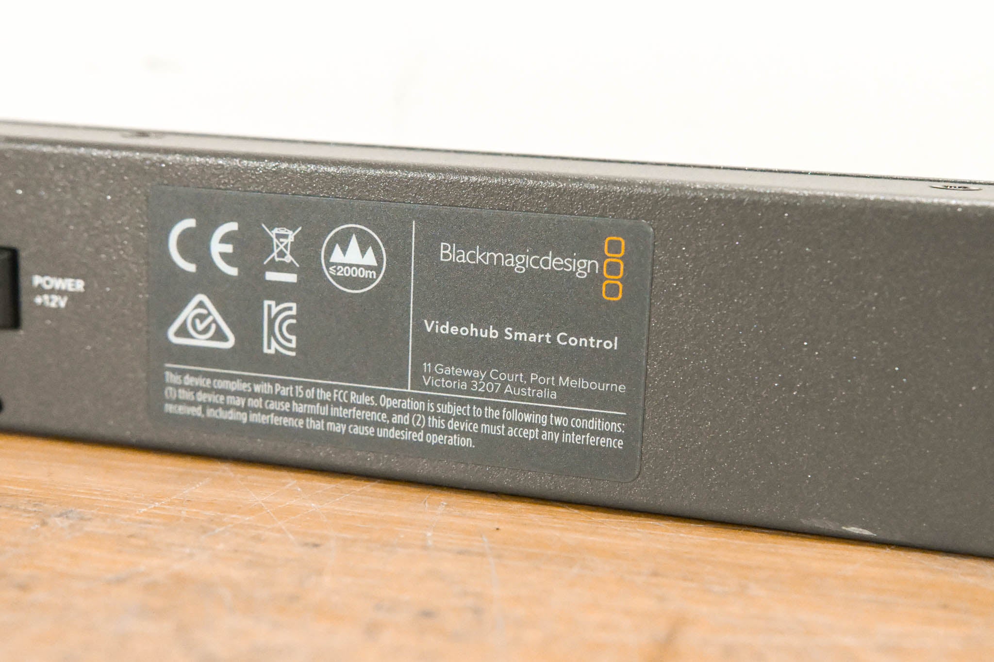 Blackmagic Design Videohub Smart Control (NO POWER SUPPLY)