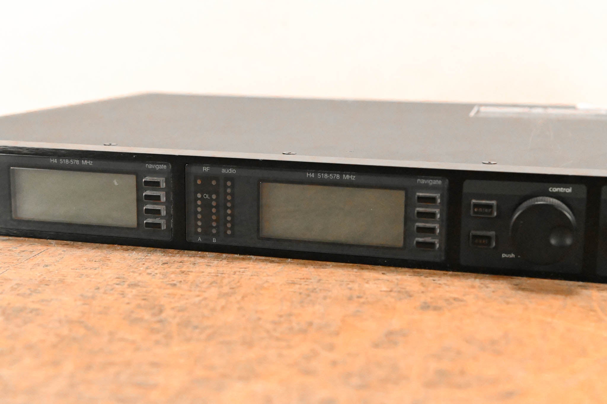 Shure UR4D+ Dual-Channel UHF Wireless Receiver - H4 Band: 518-578 MHz