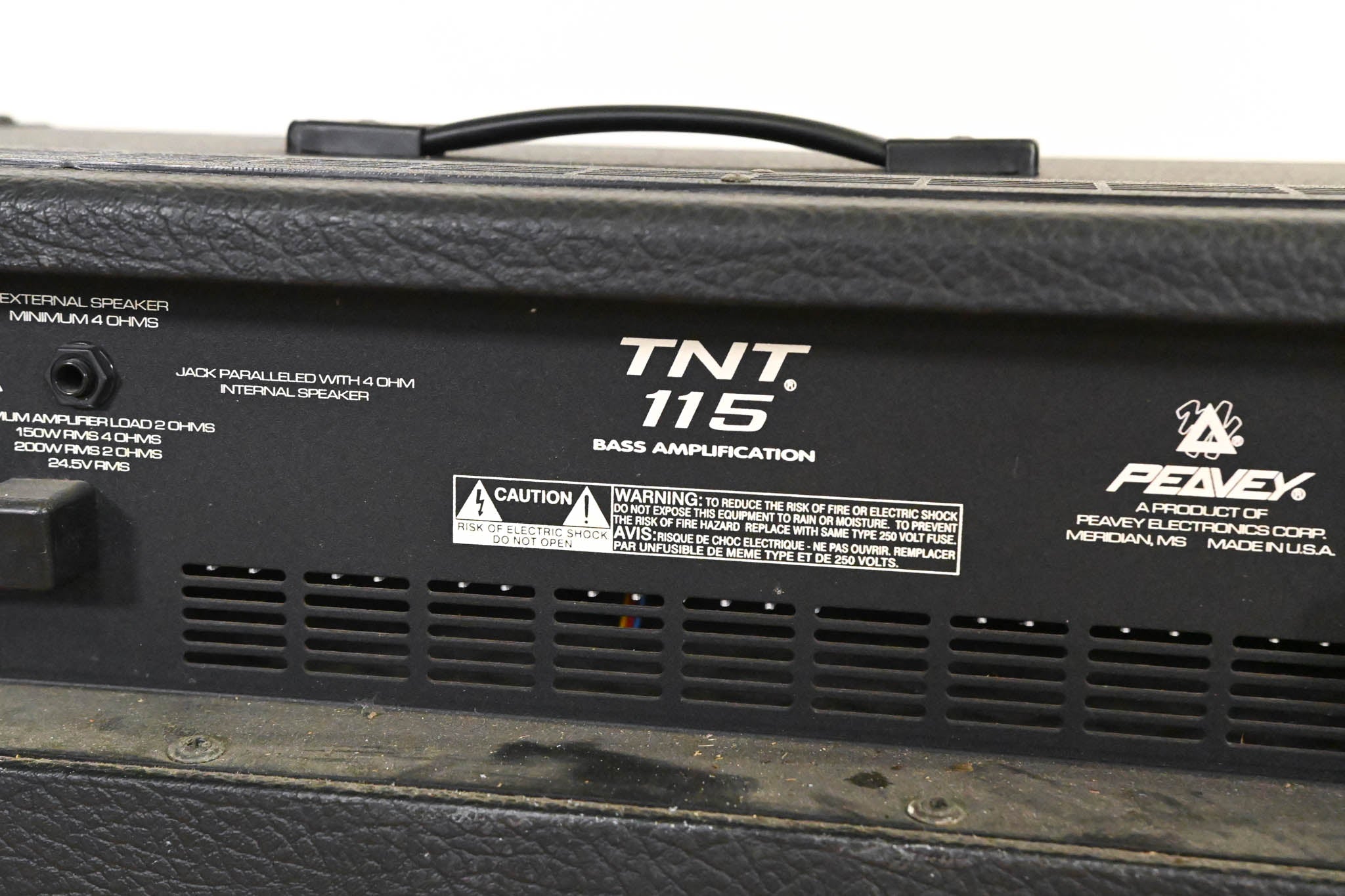 Peavey TNT 115 200W 1 x 15" Bass Combo Amp