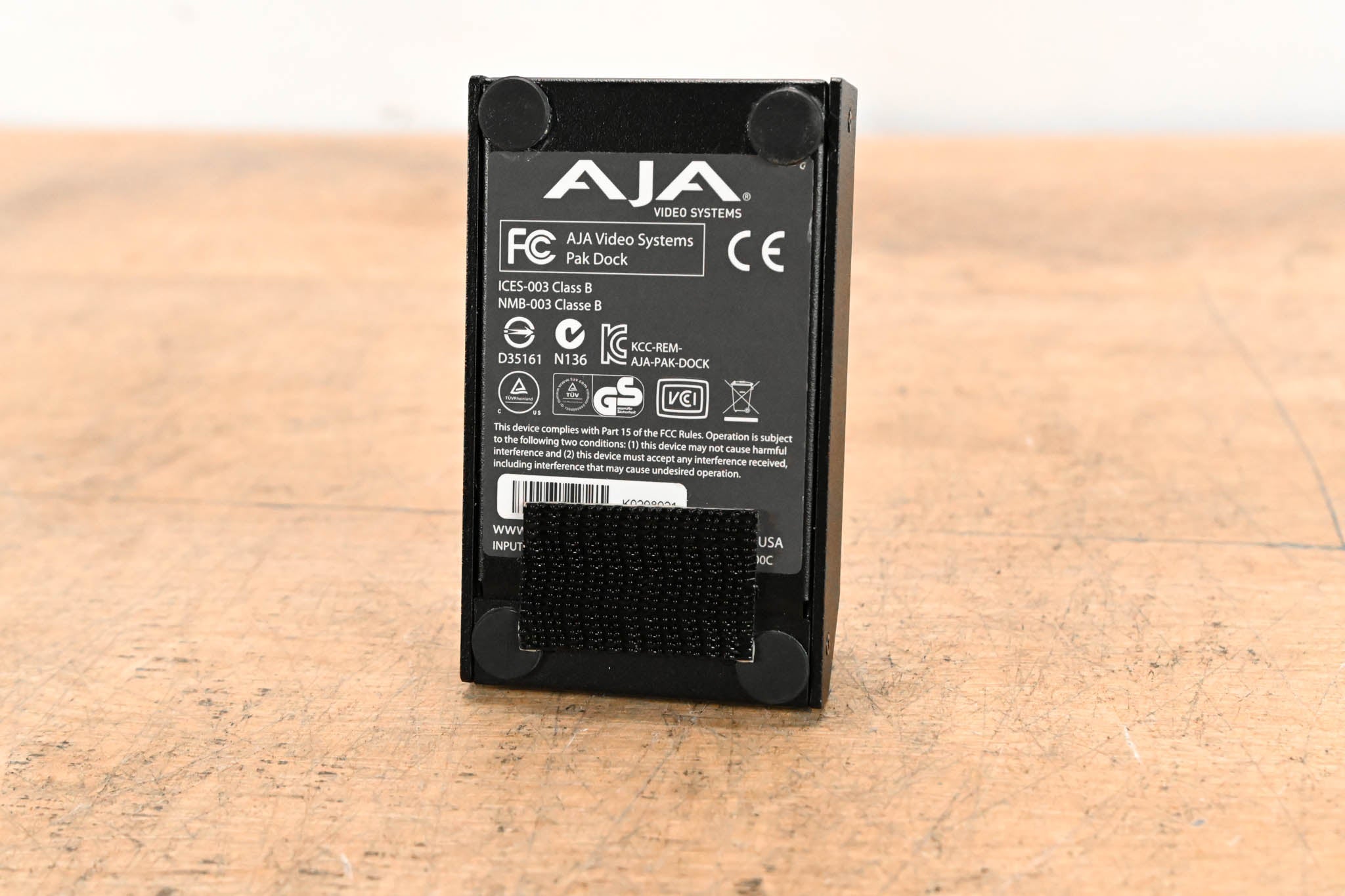 AJA Pak Dock for Ki Pro Quad Pak SSDs (NO POWER SUPPLY)