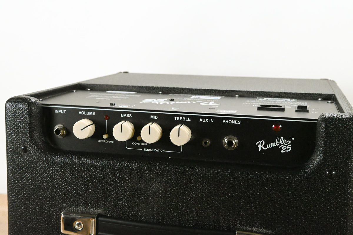 Fender Rumble 25 V3 25W 1x8" Bass Combo Amplifier
