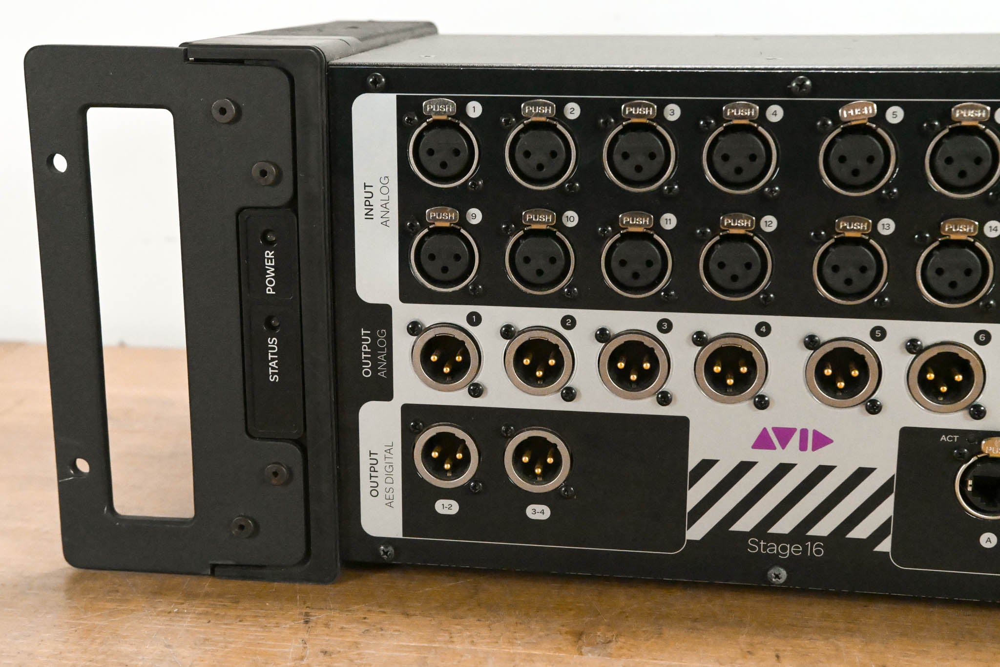 AVID Venue Stage 16 Remote I/O Stage Rack for S3L Digital Mixing System