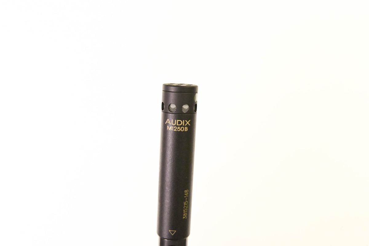 Audix M1250B Miniature Cardioid Condenser Mic with MicroBoom 50"