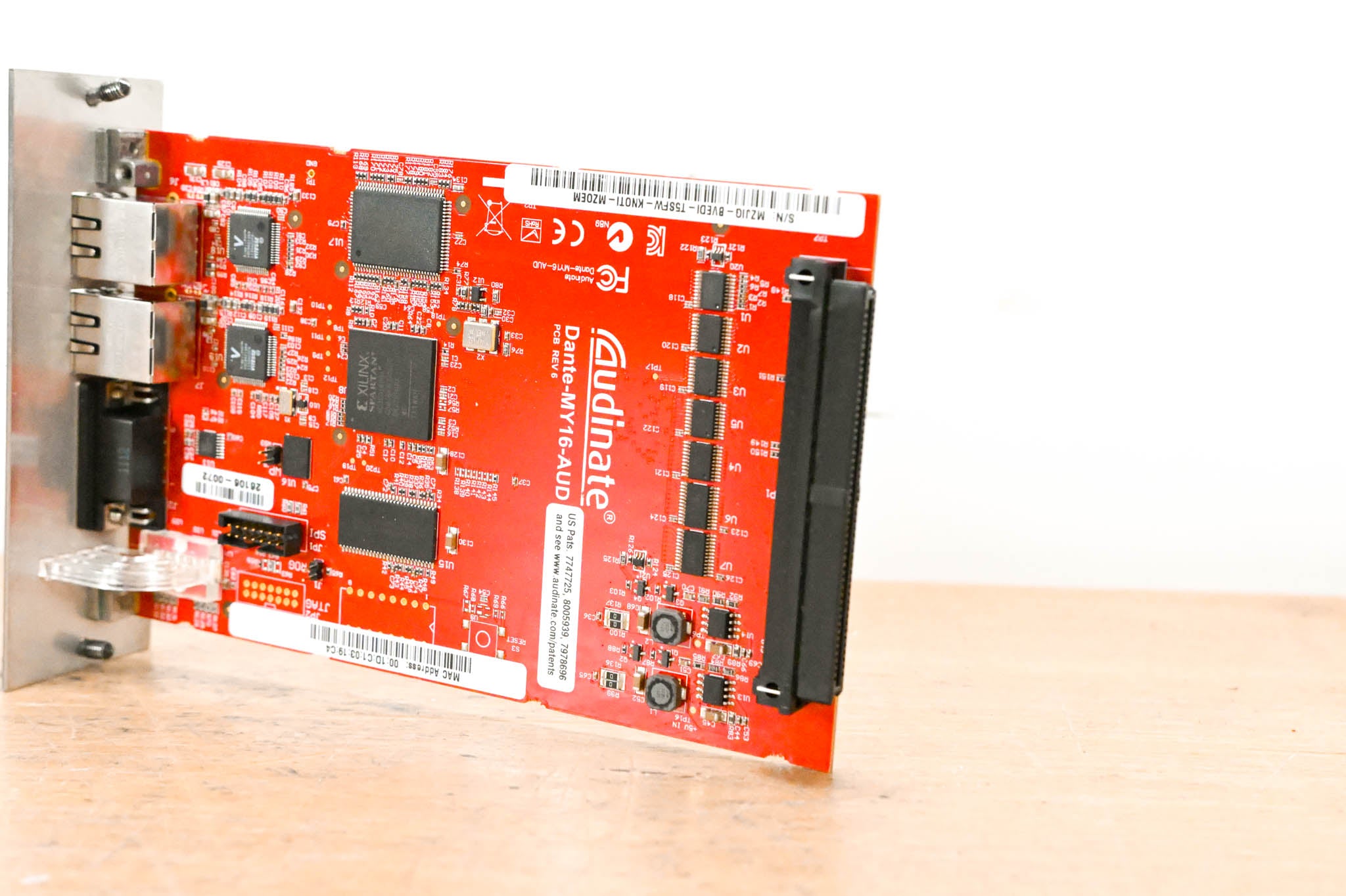 Audinate Dante-MY16-AUD 16-Channel Dante Network I/O Card