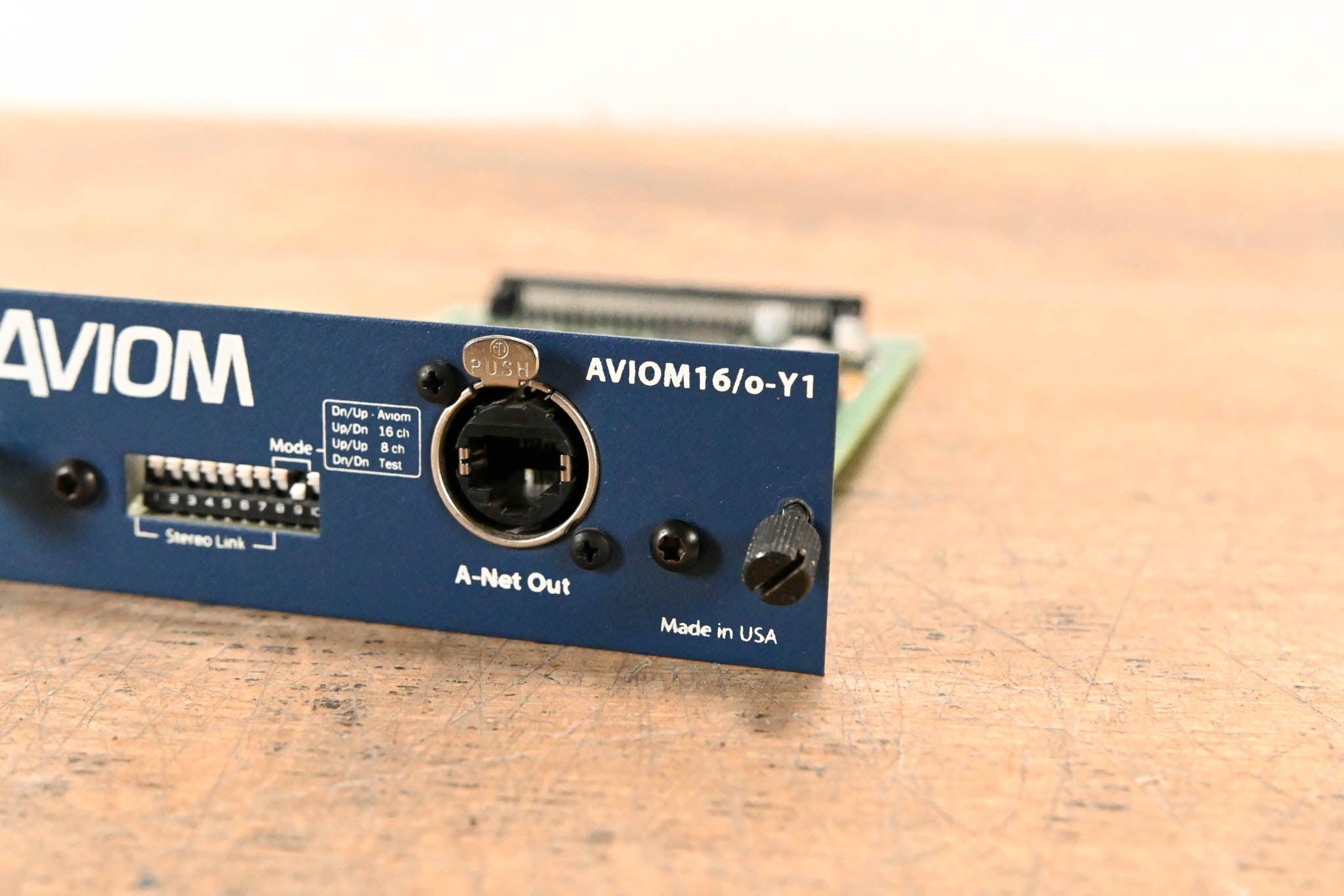 Aviom 16/o-Y1 A-Net Card for Yamaha Digital Products
