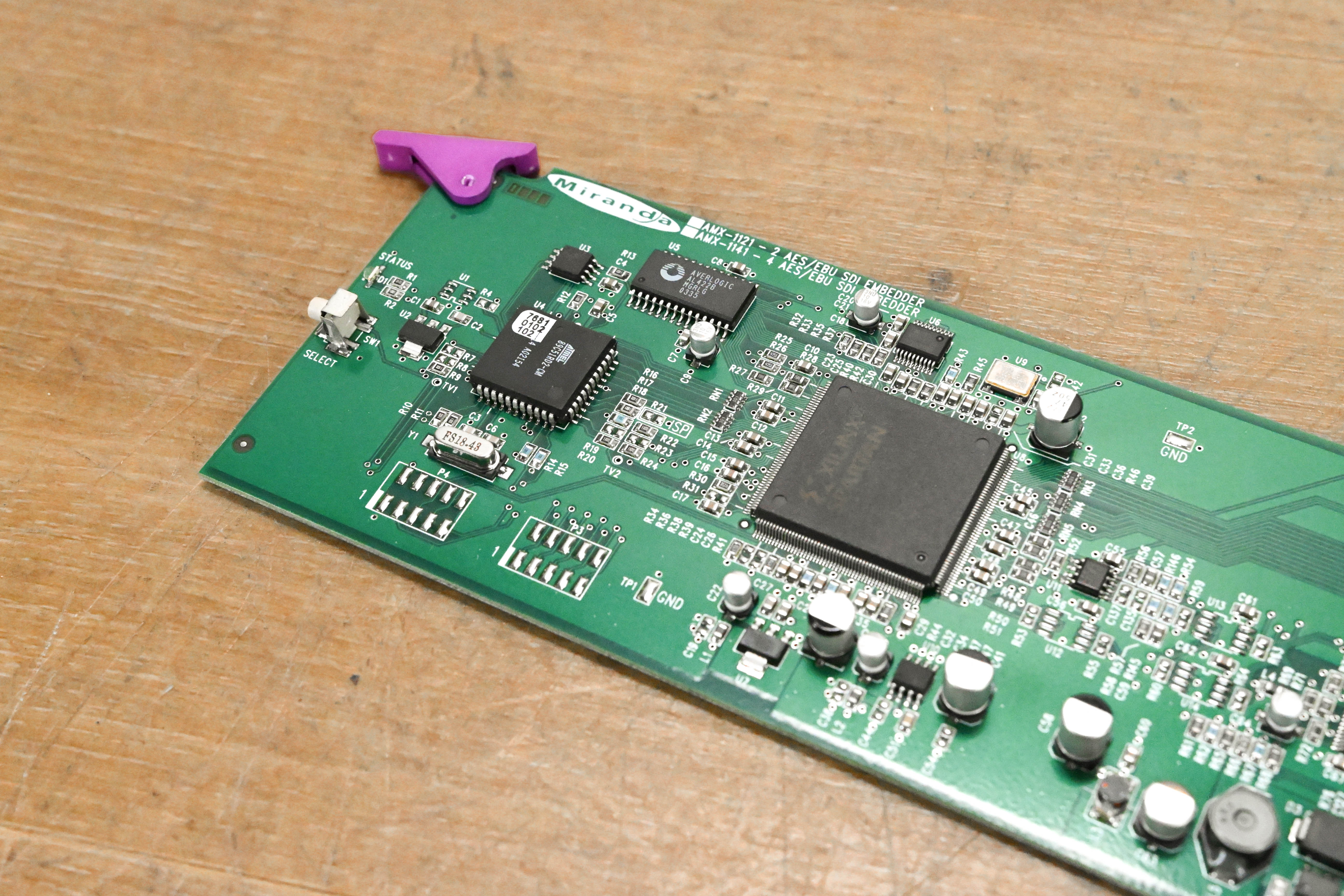 Miranda AMX-1141 4-Channel AES/EBU SDI Audio Embedder Densité Card