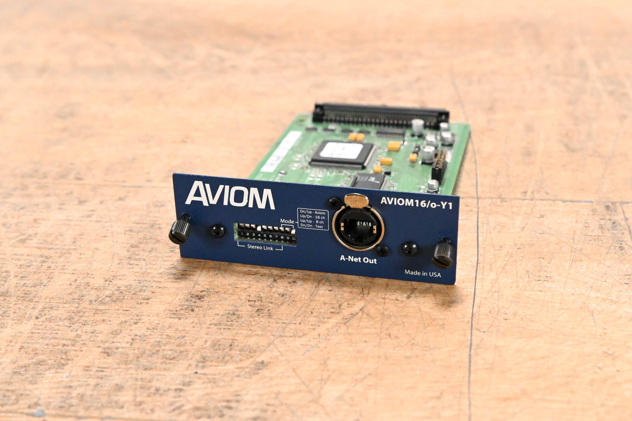 Aviom 16/o-Y1 A-Net Card for Yamaha Digital Products