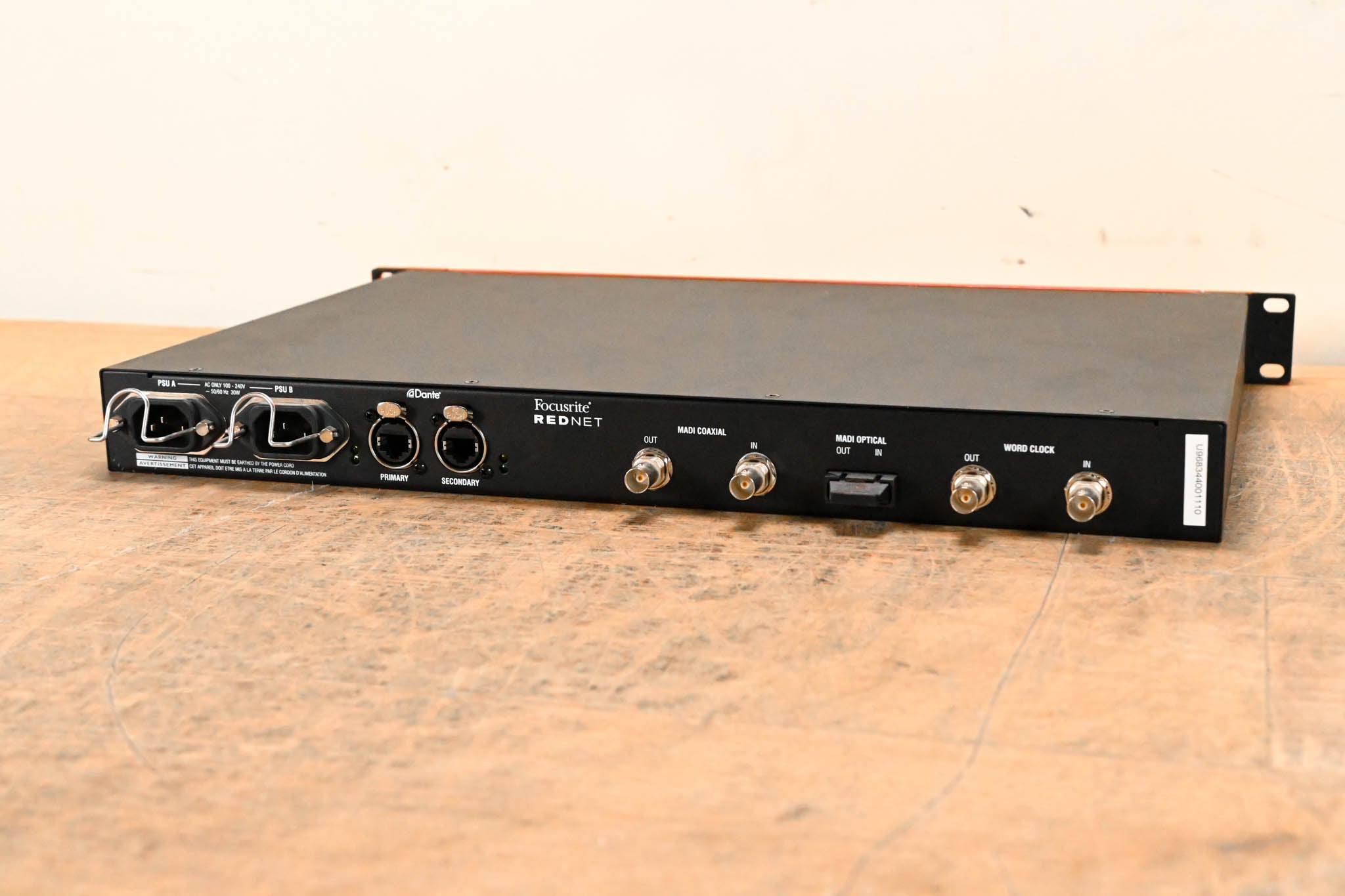 Focusrite RedNet D64R 64-Channel Dante to MADI Interface