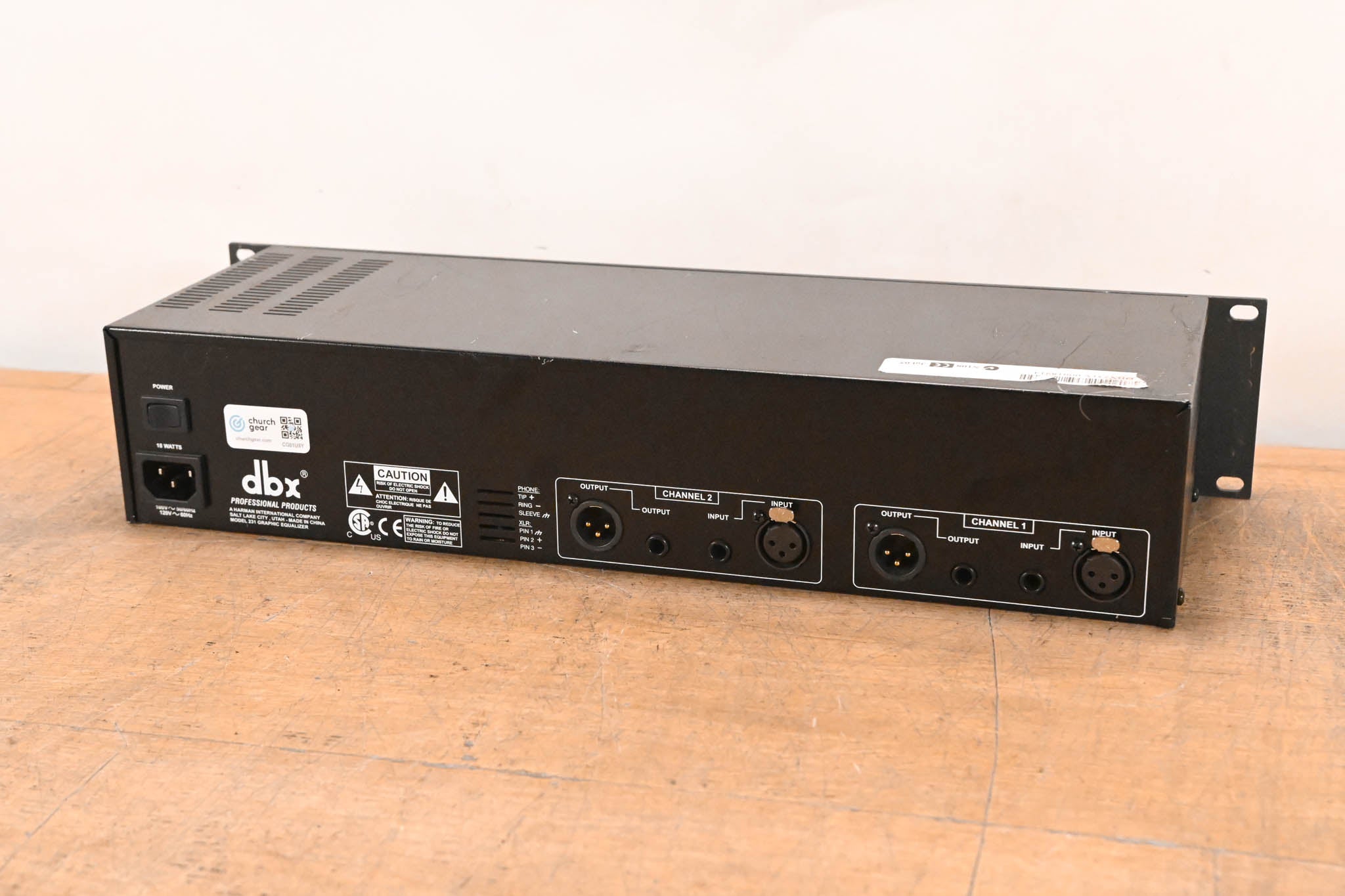 dbx 231 Dual-Channel 31-Band Graphic Equalizer