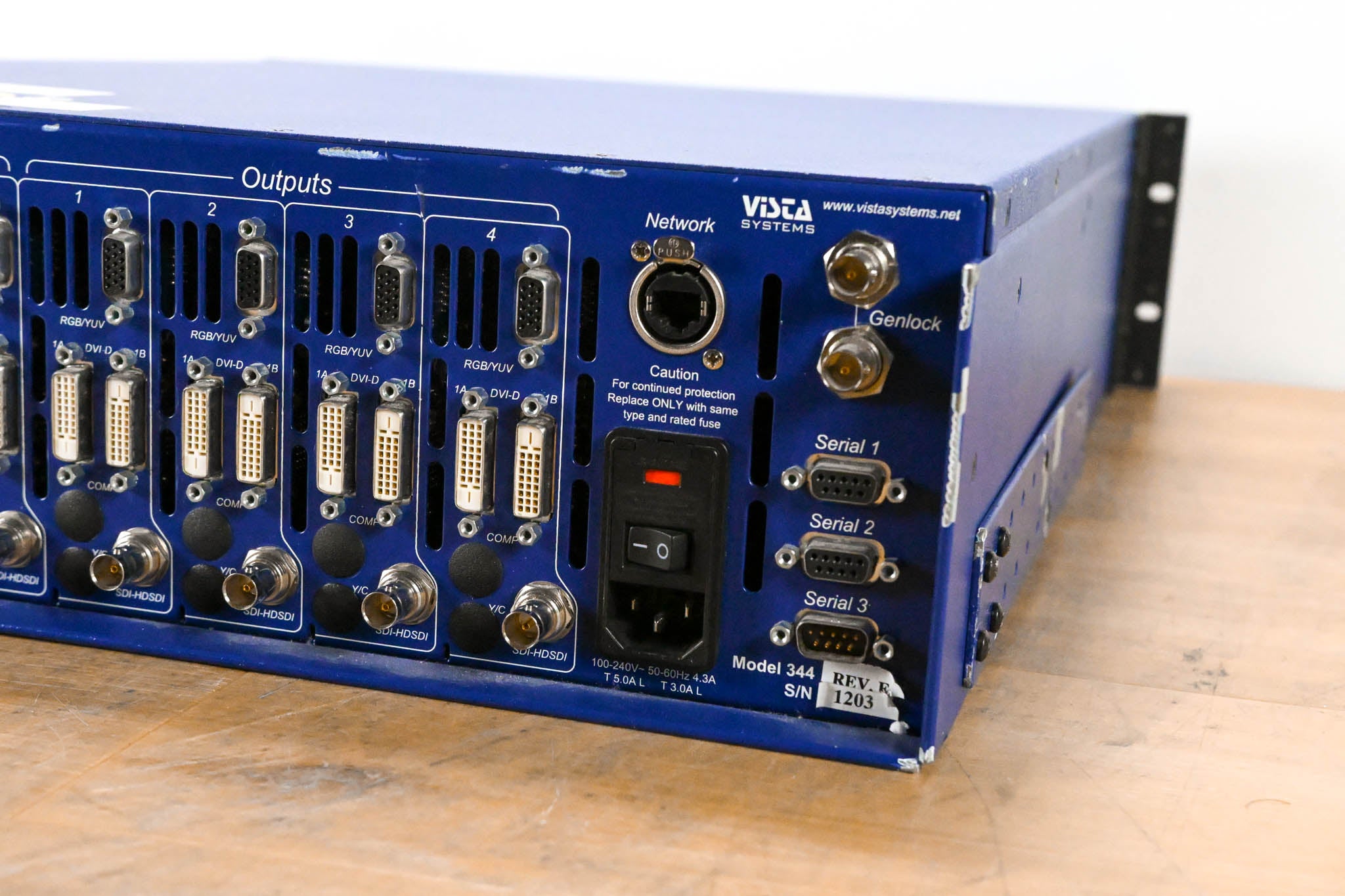 Vista Systems 344 Spyder 4-in/4-out Video Processor