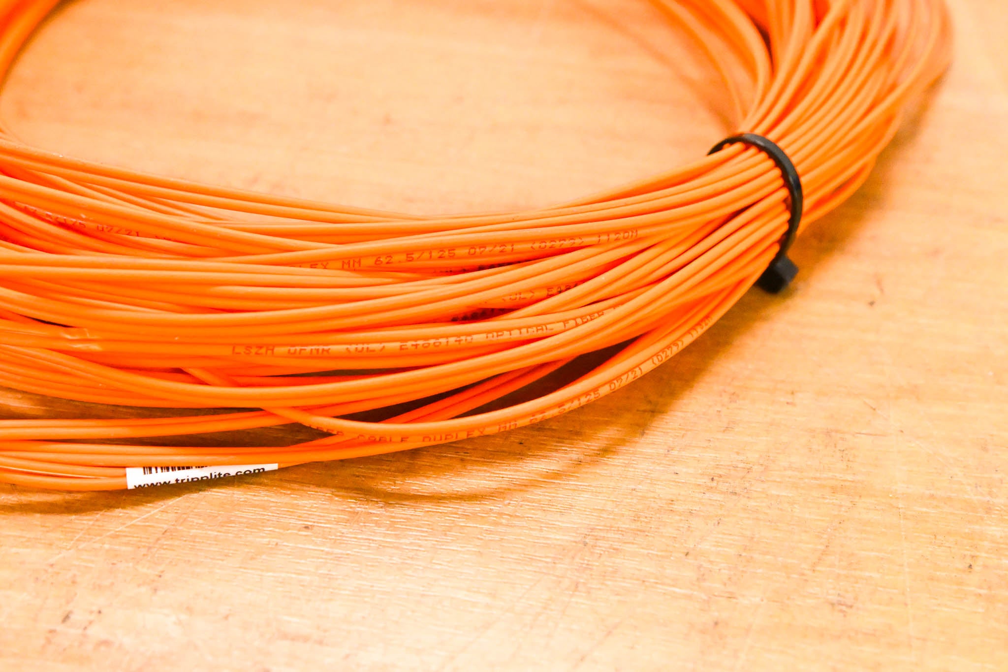 Tripp Lite ST-ST Duplex OM1 62.5/125 Multimode Fiber Cable - 100'