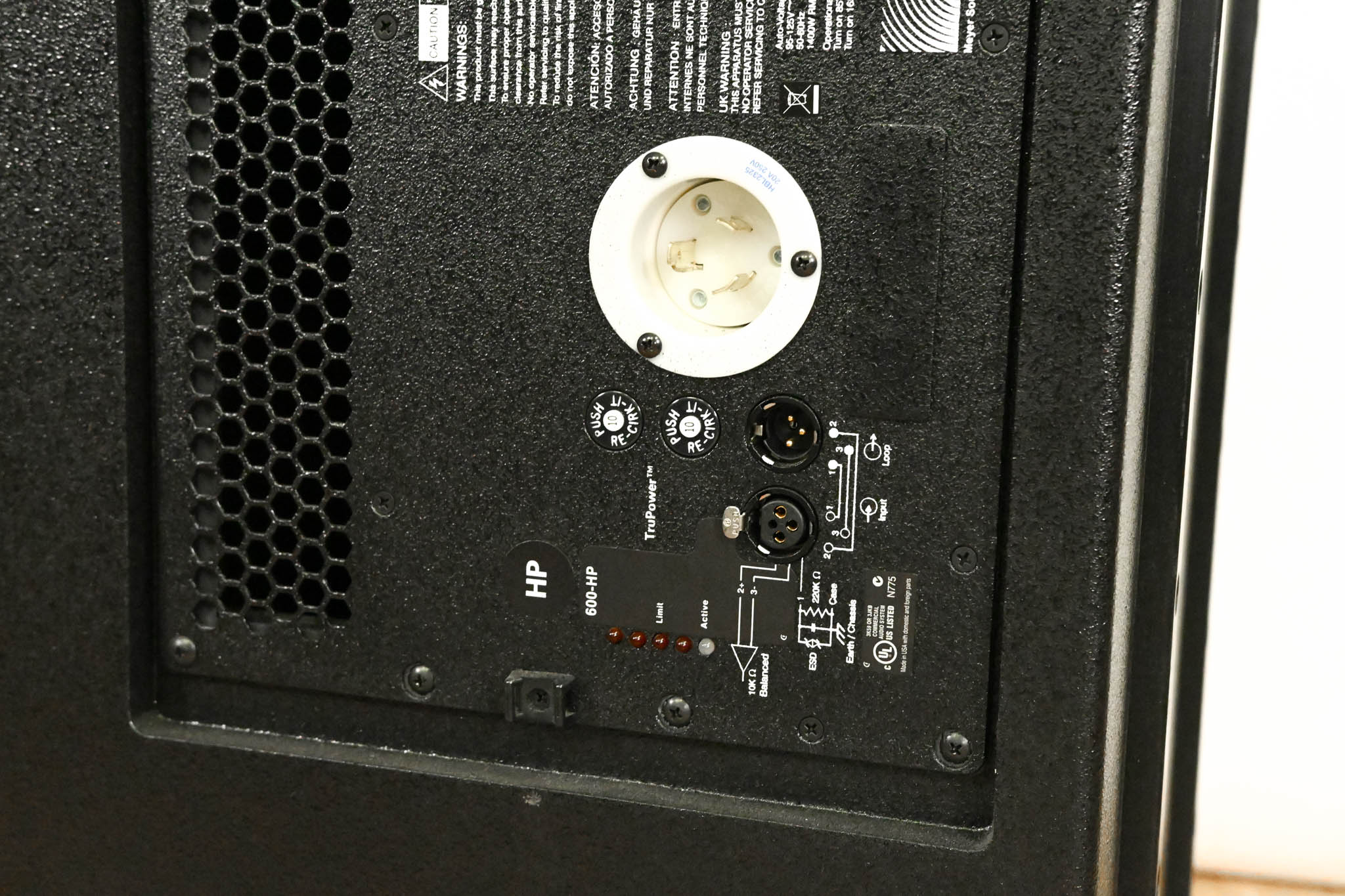 Meyer Sound 600-HP Compact High-Power Subwoofer